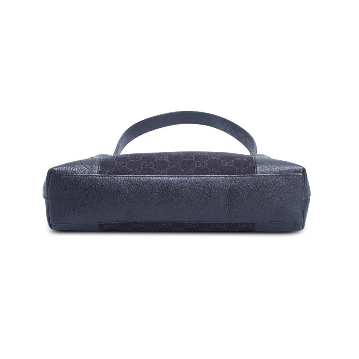 Gucci Black GG Monogram Canvas Shoulder Bag