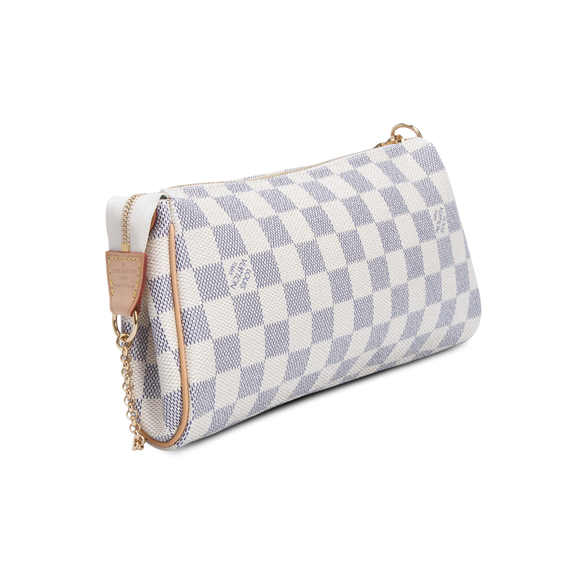 Louis Vuitton Damier Azur Eva Clutch w/ Straps