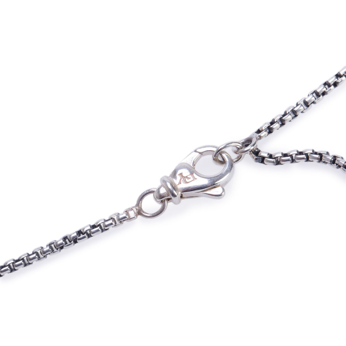 David Yurman Sterling Silver & 18k Yellow Gold Chiclet Triple Drop Pendant Necklace