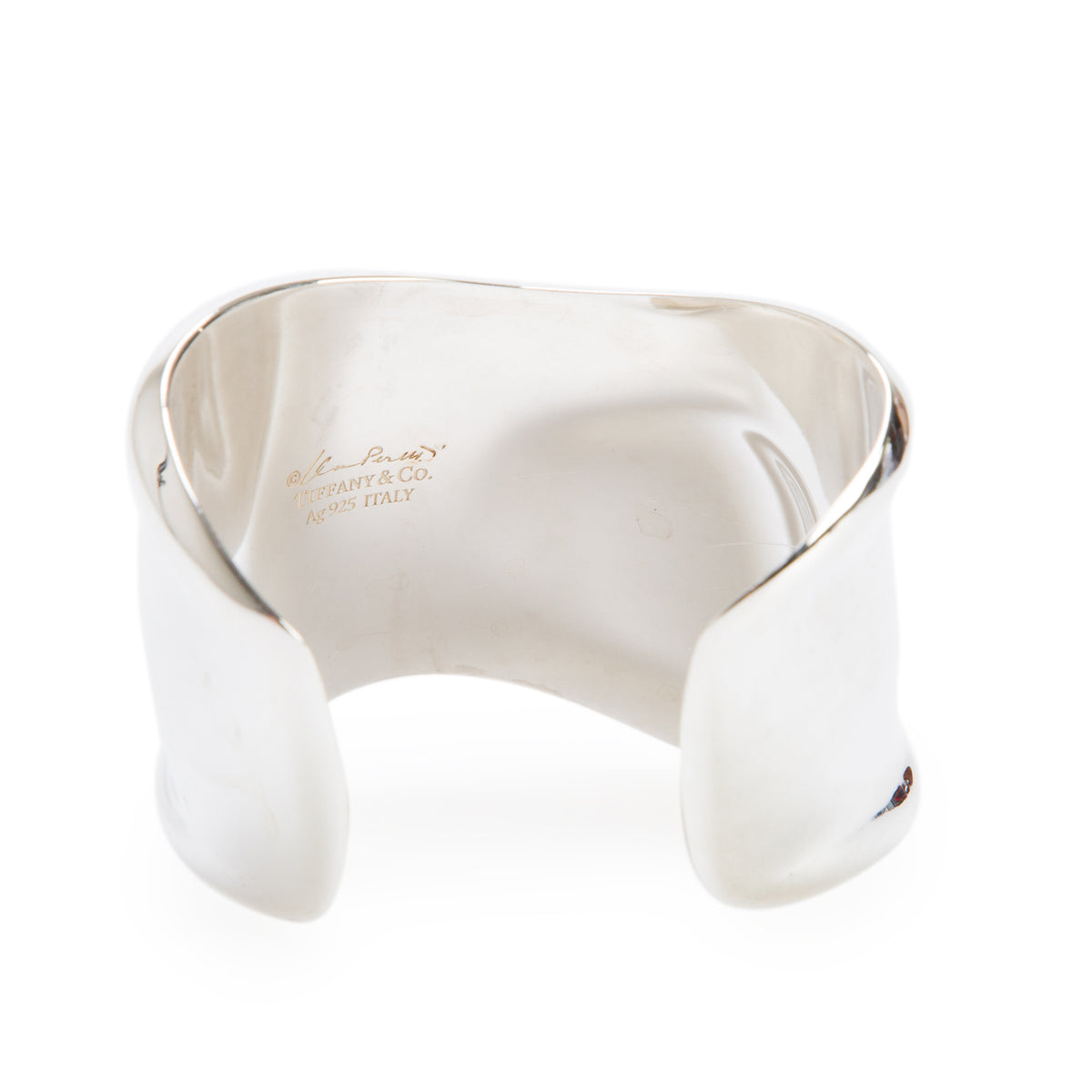 Tiffany & Co. Elsa Peretti Sterling Silver Medium Bone Cuff Bracelet w/ Box