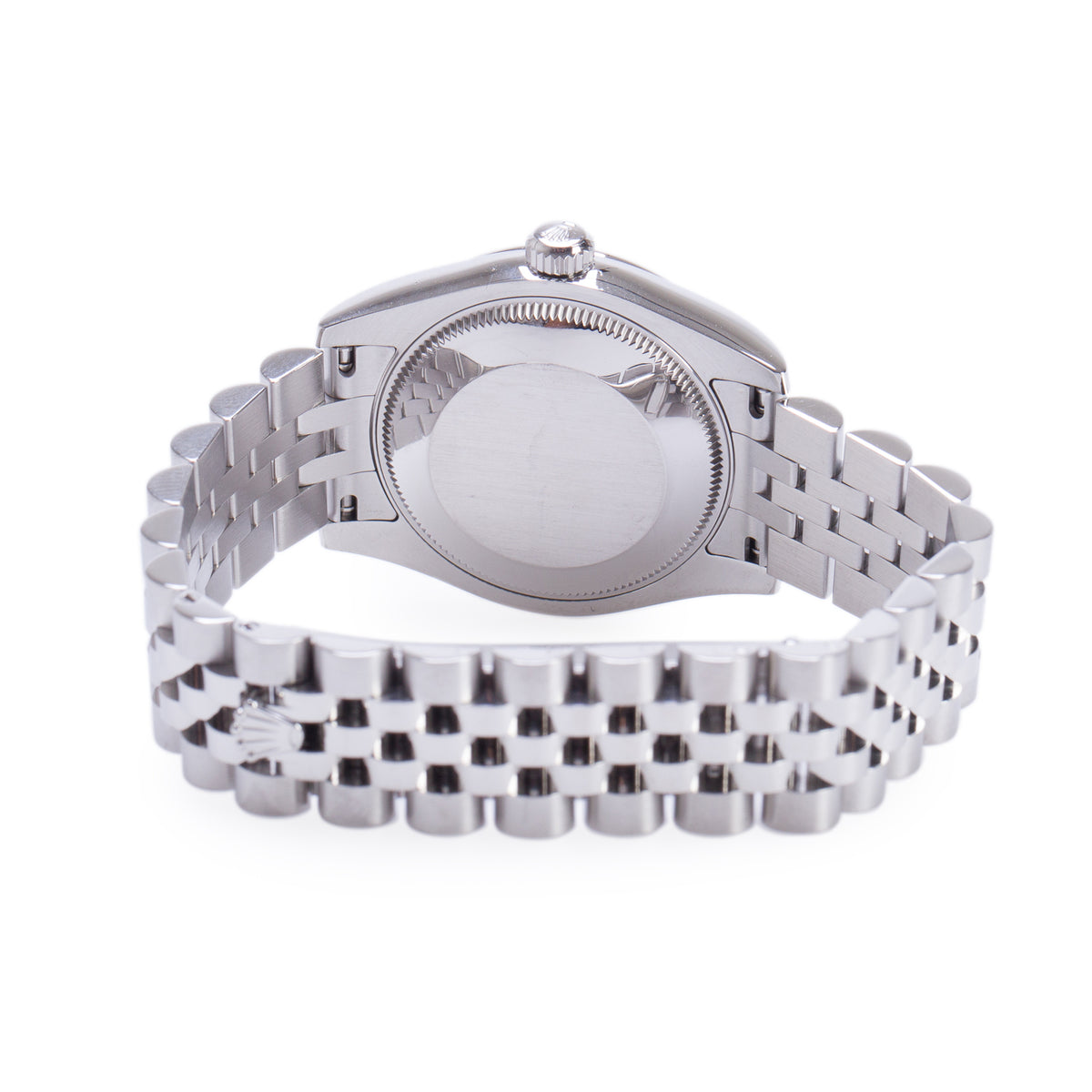 Rolex Stainless Steel Datejust 31 MM Automatic Watch Silver Dial 178274