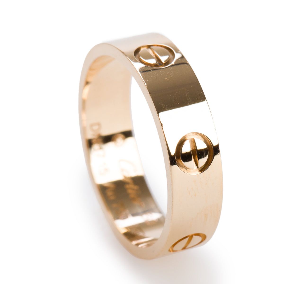 Cartier 18k Yellow Gold 5.5 MM Love Ring, Classic Model, Size 60 9.25 w/ Box & Certificate