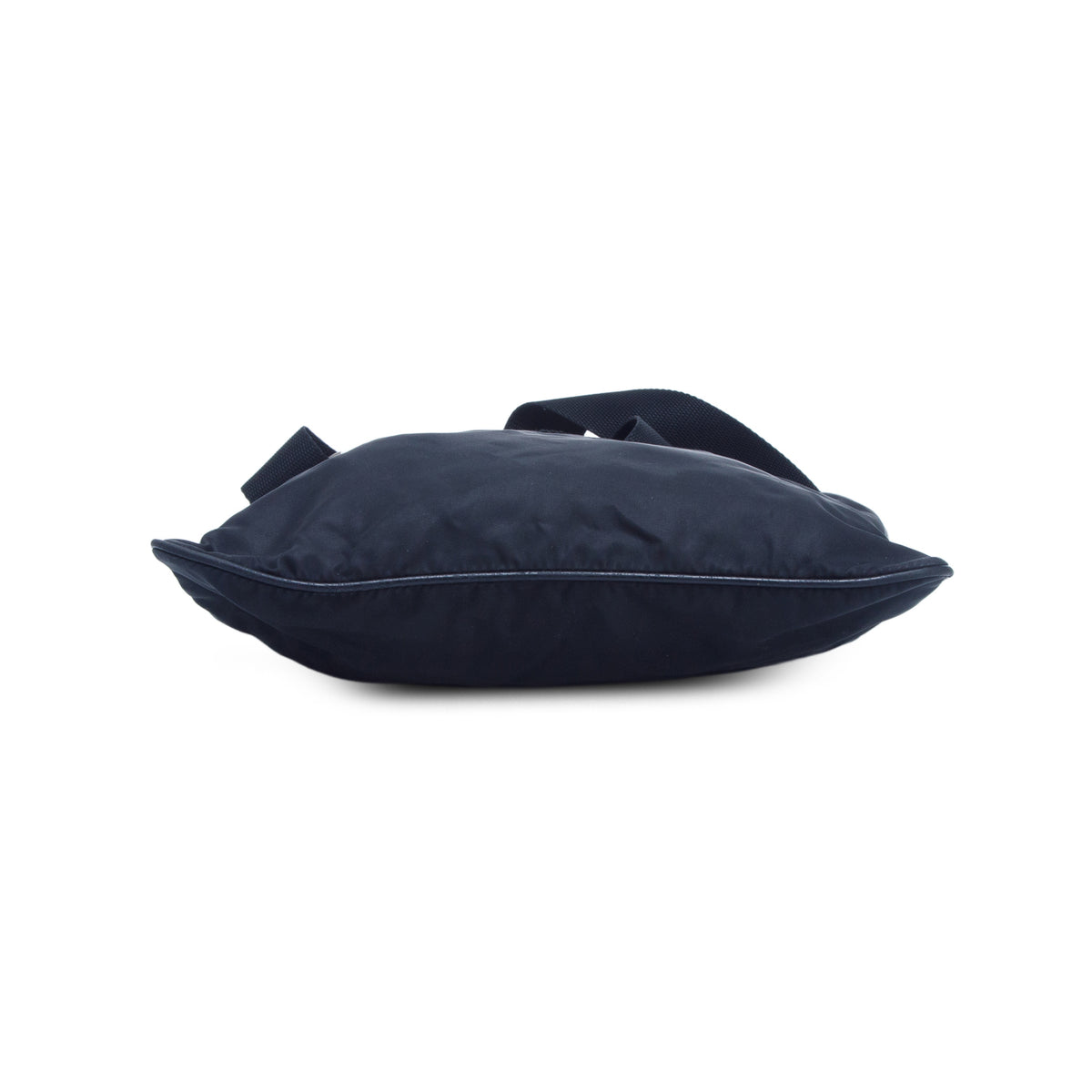 Prada Black Tessuto Nylon Vela Flat Messenger Bag