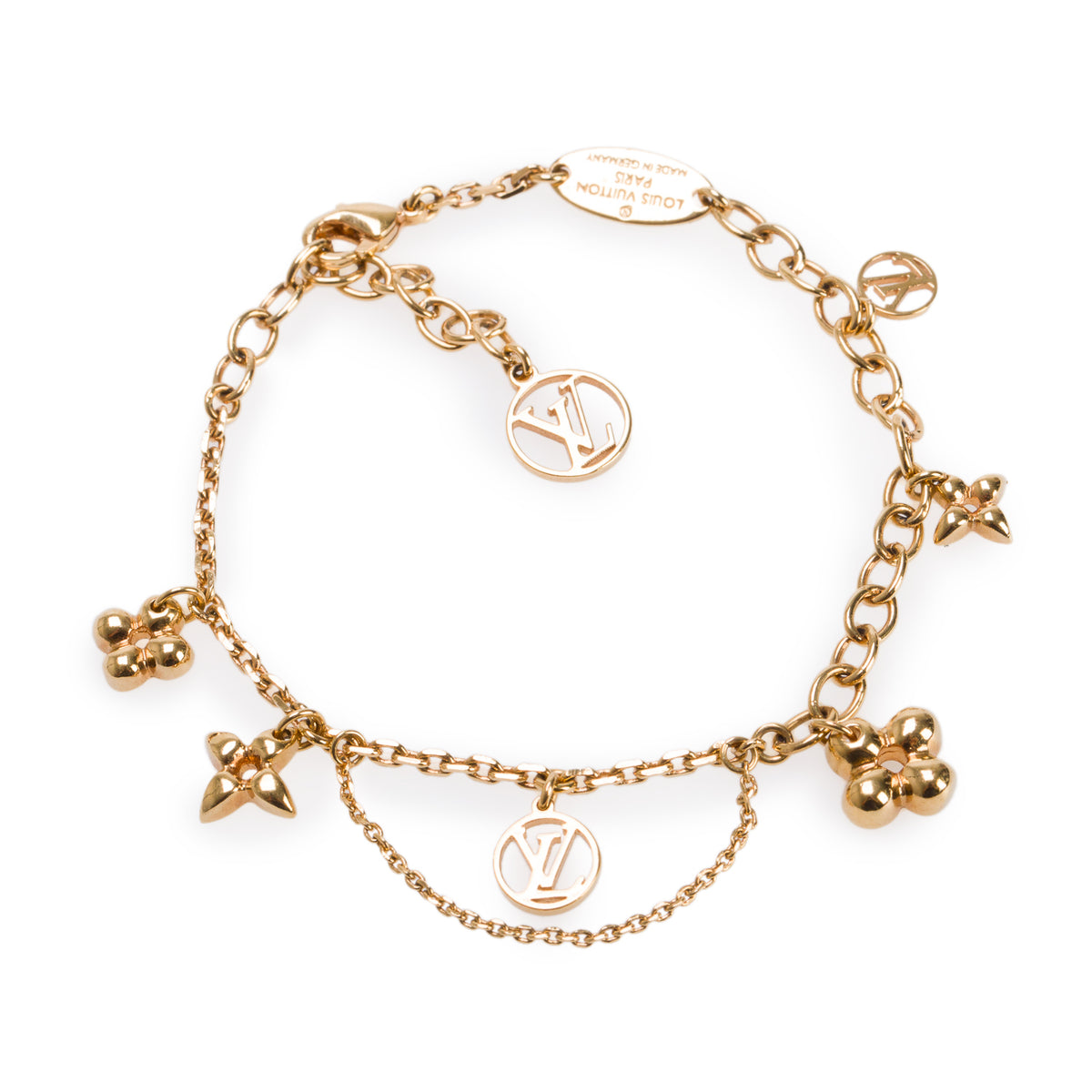 Louis Vuitton 2021 Gold Plated Blooming Bracelet