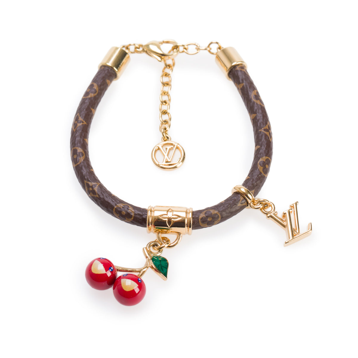 Louis Vuitton Monogram LV x Cerise Charm Bracelet