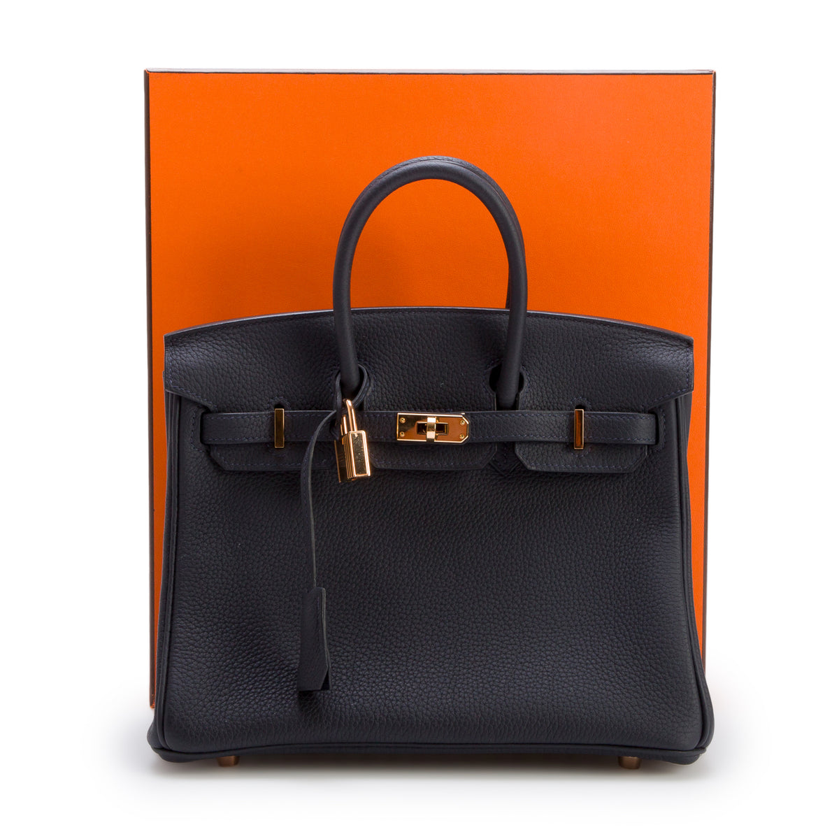 Hermes 2023 Caban Togo Birkin 25 w/ Box & Receipt