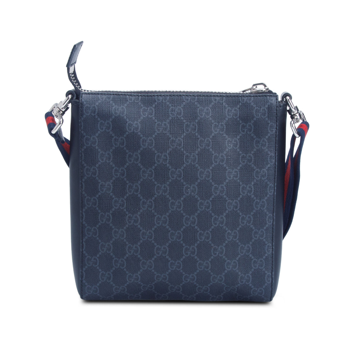 Gucci Black GG Supreme Small Messenger Bag