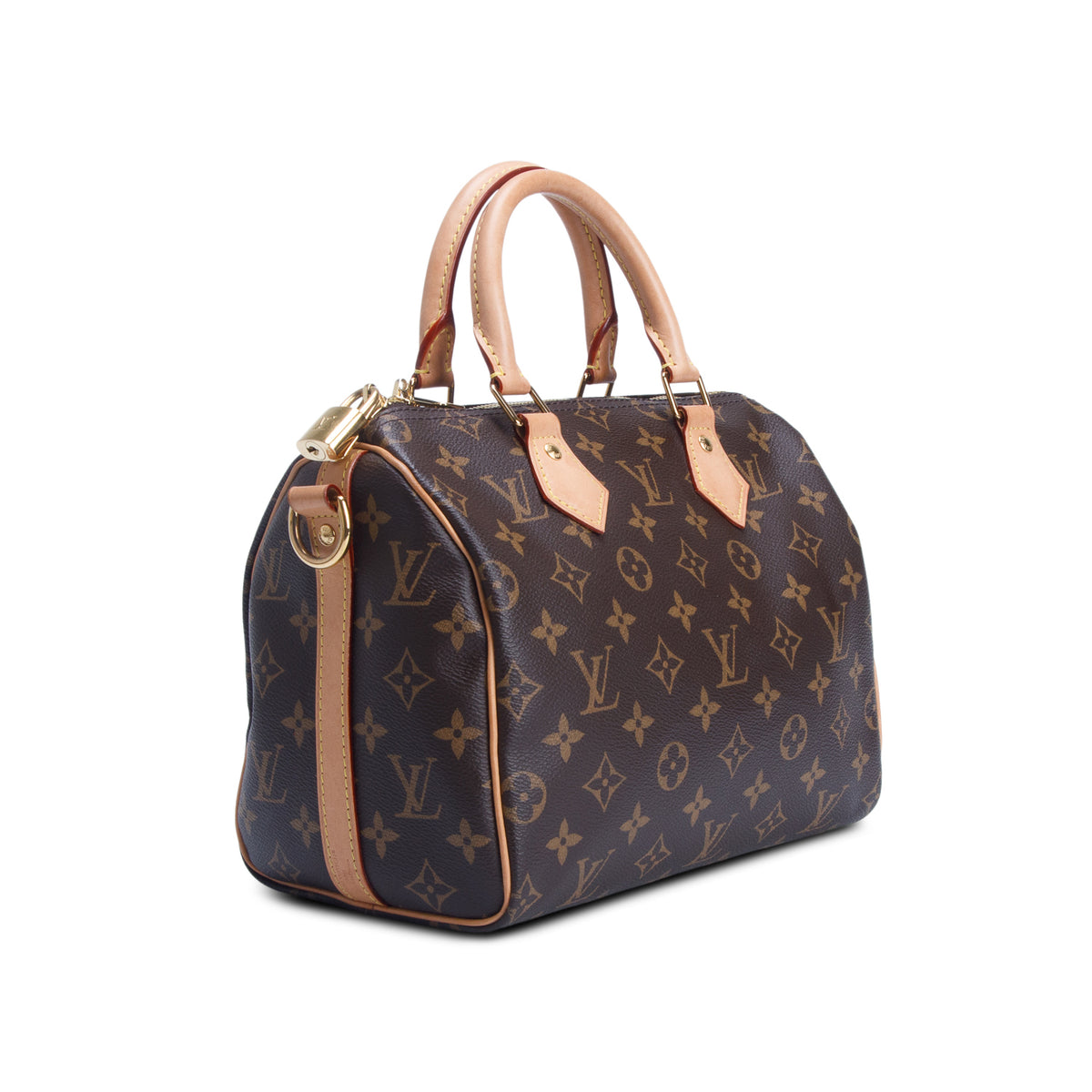 Louis Vuitton Monogram Speedy Bandouliere 25 w/ Box & Strap
