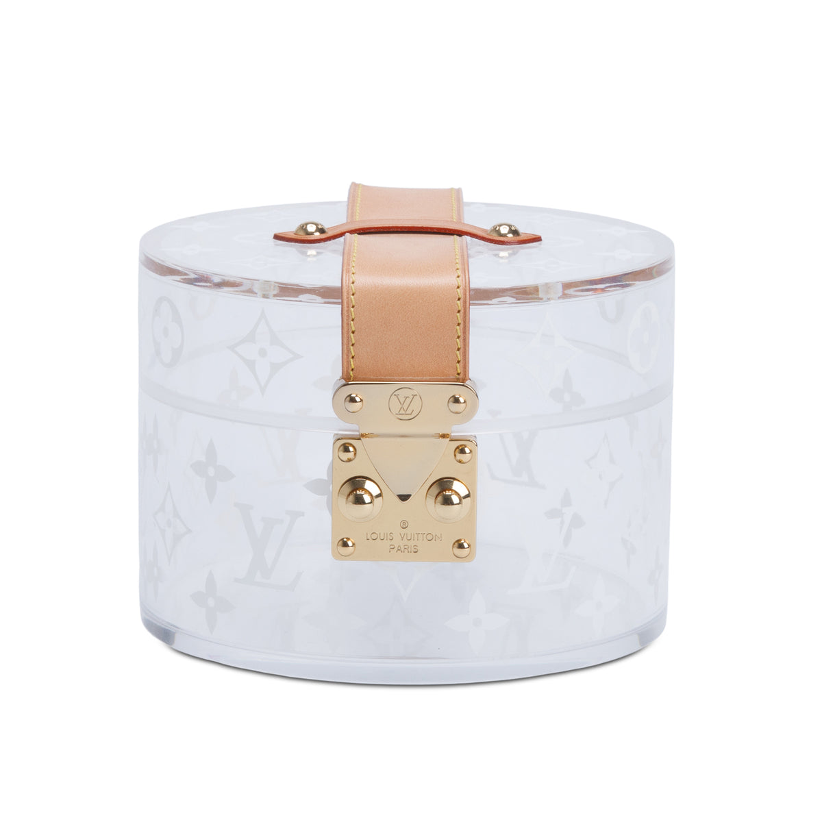 Louis Vuitton White Plexiglass Scott Box