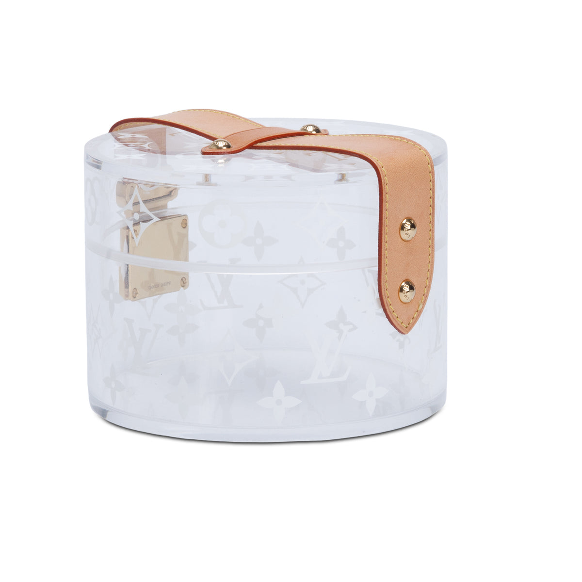 Louis Vuitton White Plexiglass Scott Box