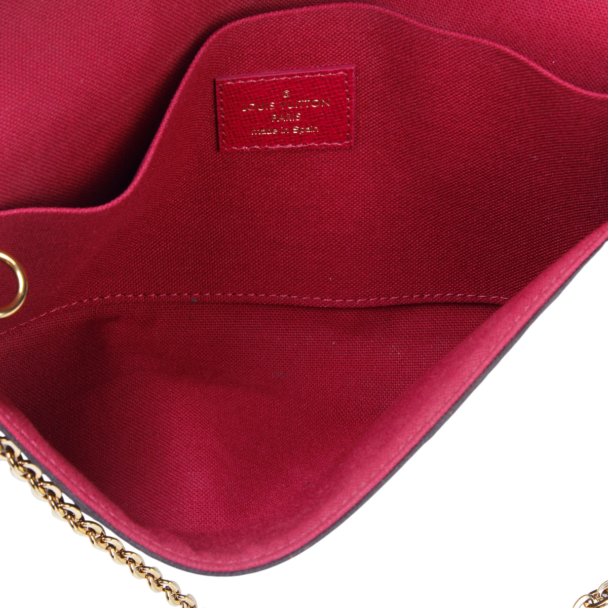 Louis Vuitton Monogram Pochette Felicie w/ Inserts