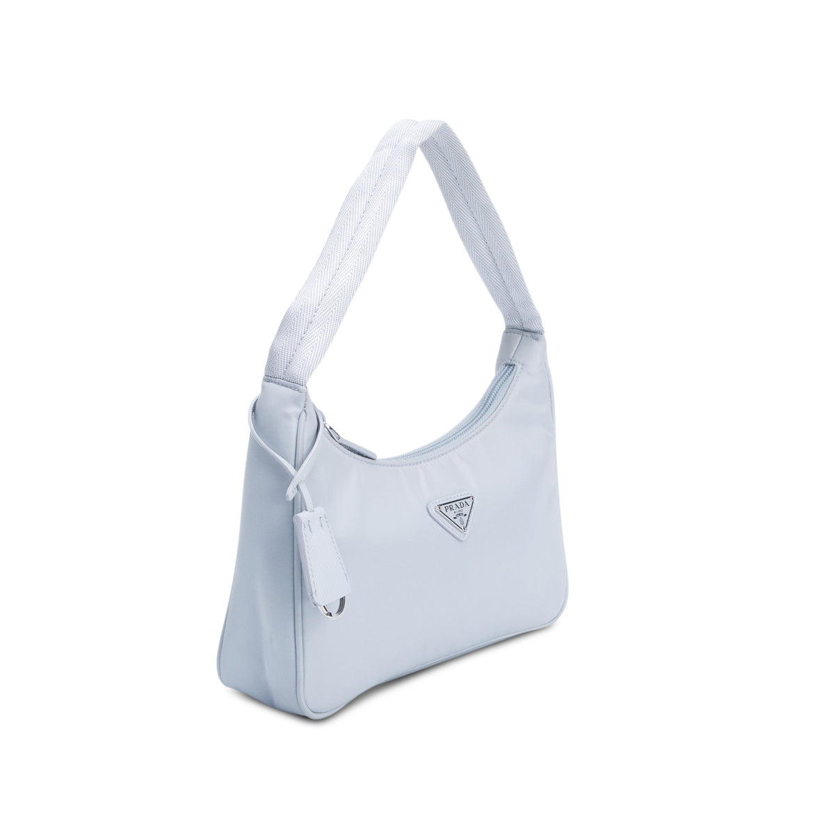 Prada Grey Re-Nylon Saffiano Re-Edition 2000 Mini Bag