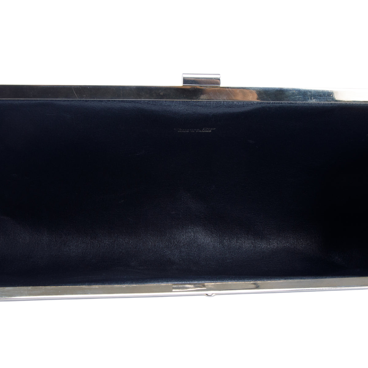 Christian Dior Vintage Monogram Trotter Canvas Clutch