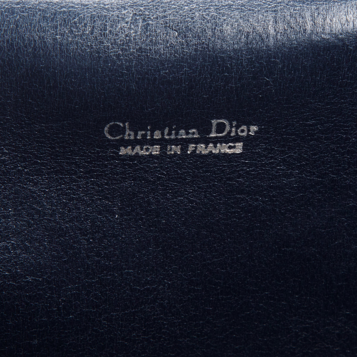 Christian Dior Vintage Monogram Trotter Canvas Clutch