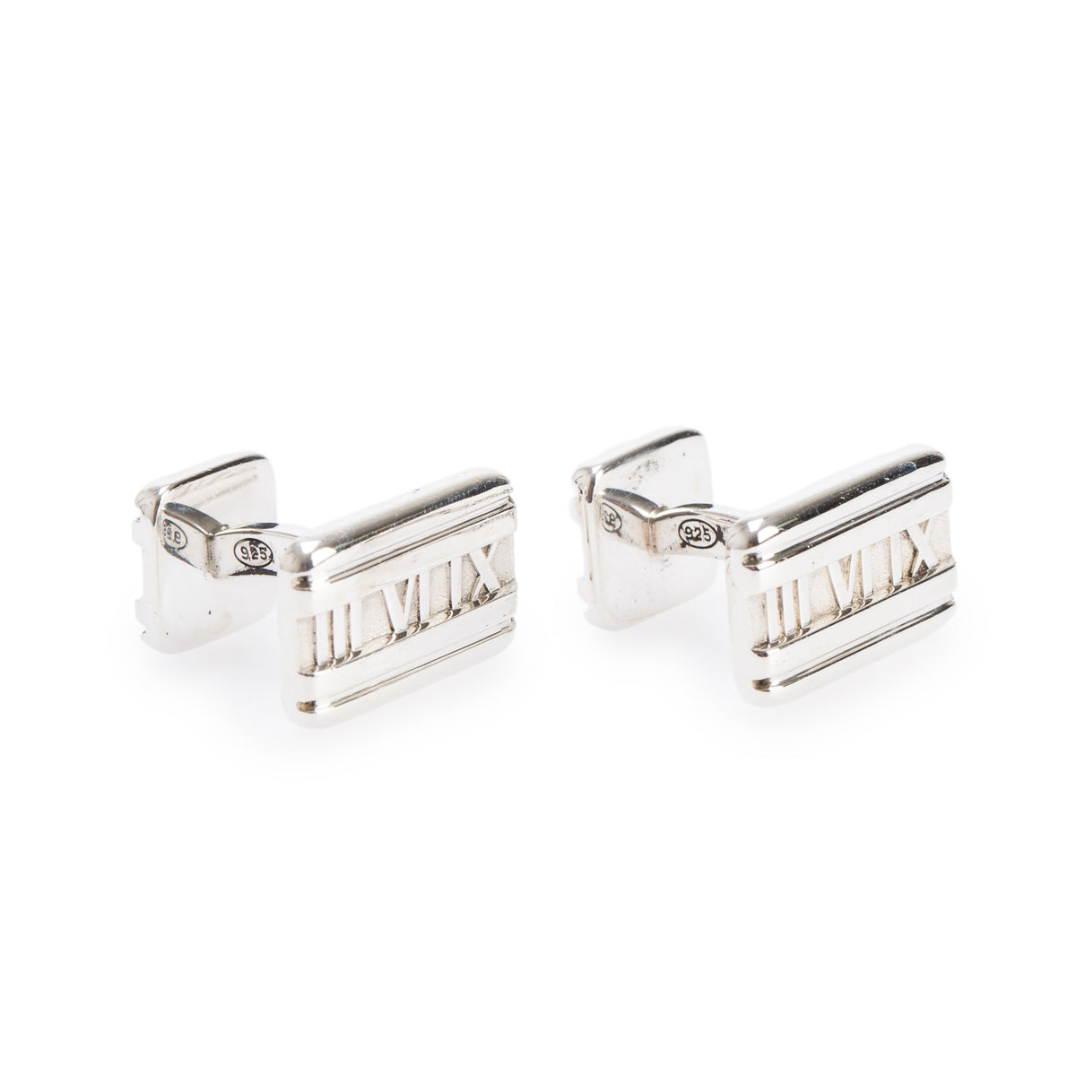 Tiffany & Co. Sterling Silver Atlas Cufflinks