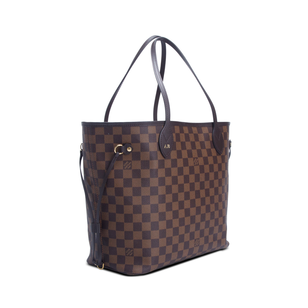Louis Vuitton Damier Ebene Neverfull MM w/ Pouch