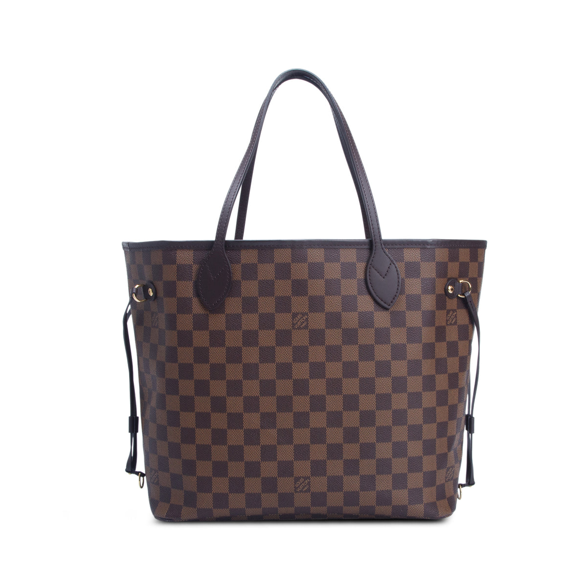 Louis Vuitton Damier Ebene Neverfull MM w/ Pouch