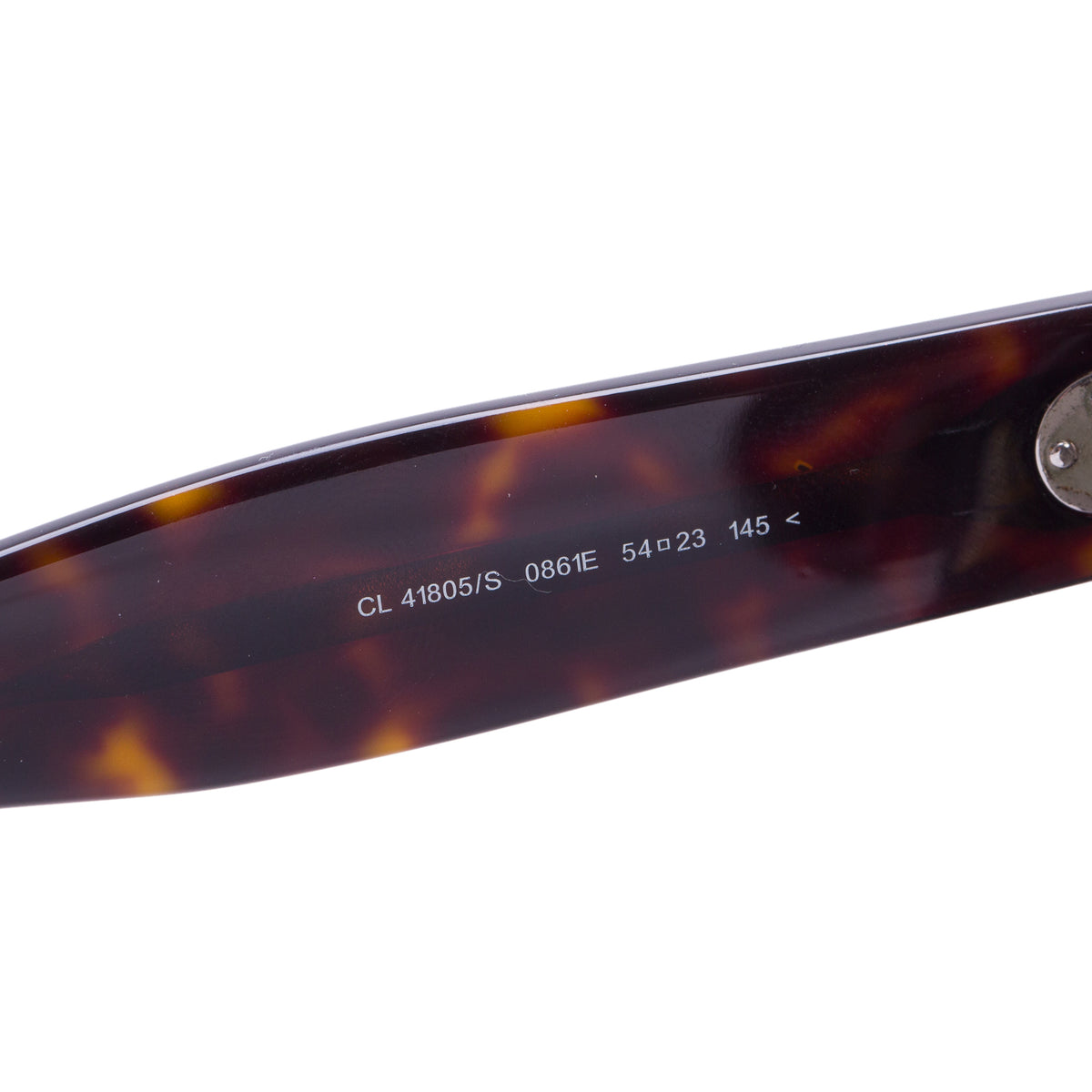 Celine CL41805/S Brown Havana Acetate Oversized Sunglasses w/ Case