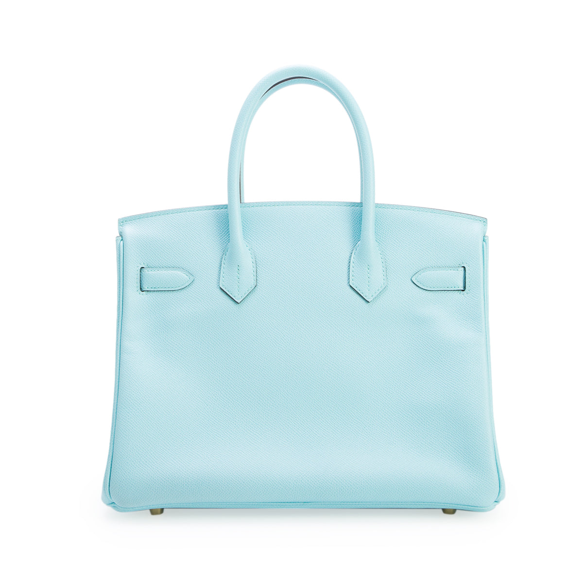 Hermes Bleu Atoll Epsom Birkin 30 w/ Box