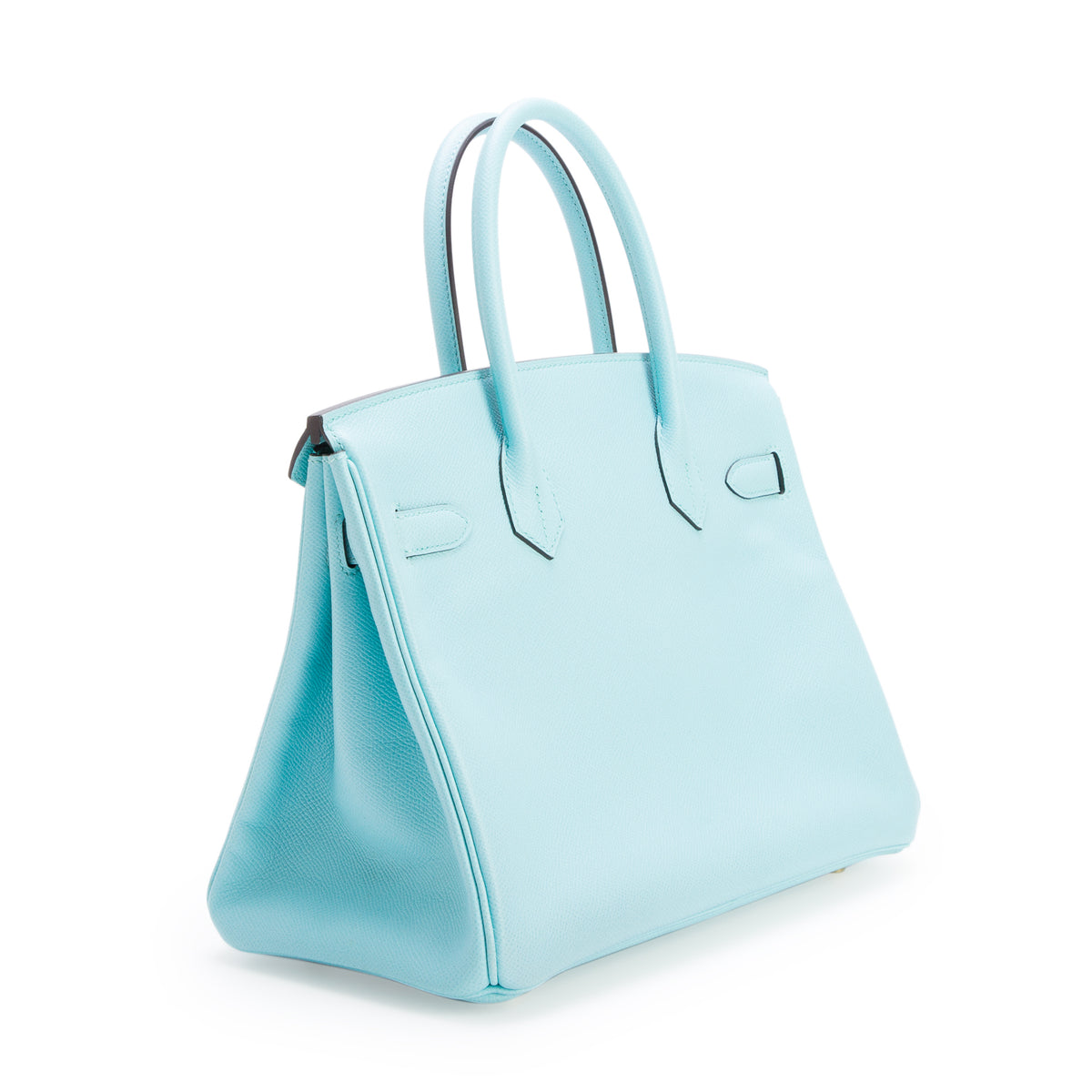 Hermes Bleu Atoll Epsom Birkin 30 w/ Box