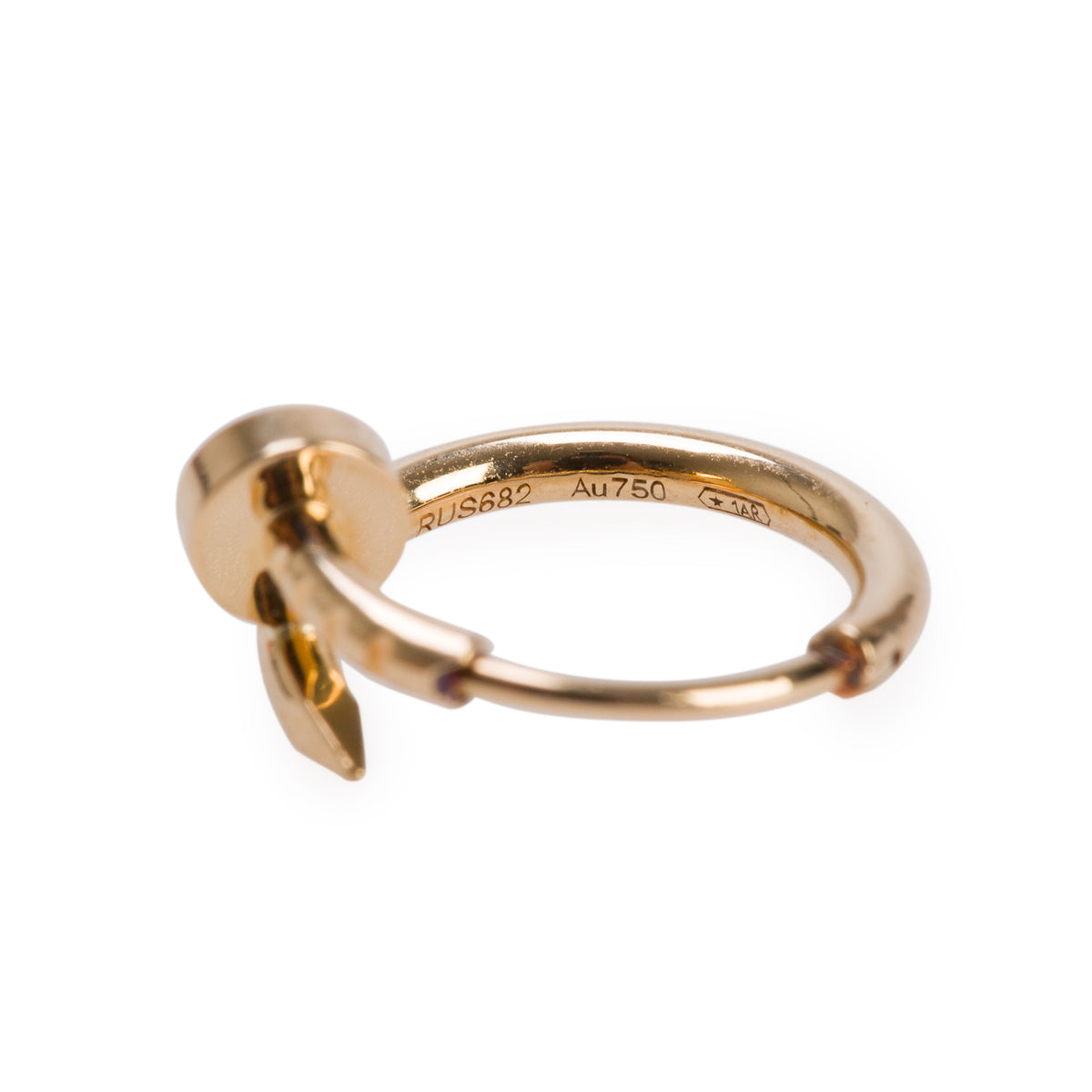 Cartier 18k Yellow Gold Juste un Clou Single Earring, Mini Model w/ Box, Receipt & Certificate