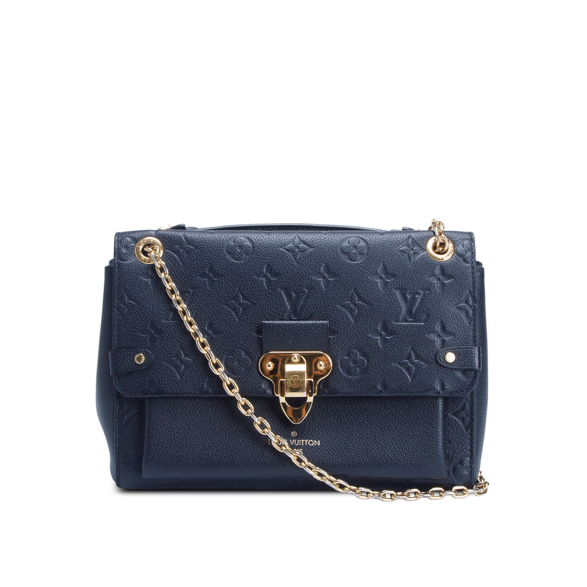 Louis Vuitton Black Monogram Empreinte Leather Vavin PM
