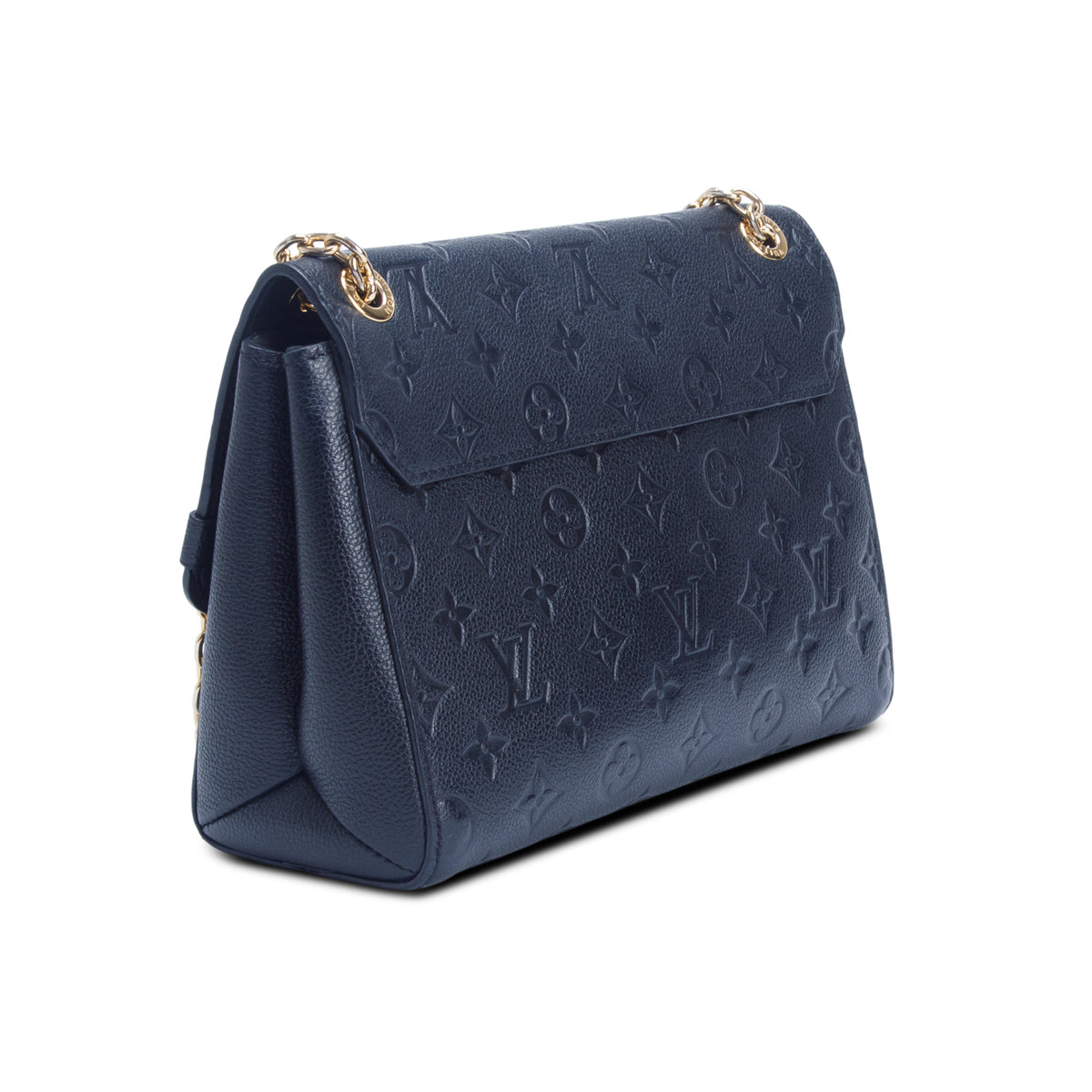 Louis Vuitton Black Monogram Empreinte Leather Vavin PM