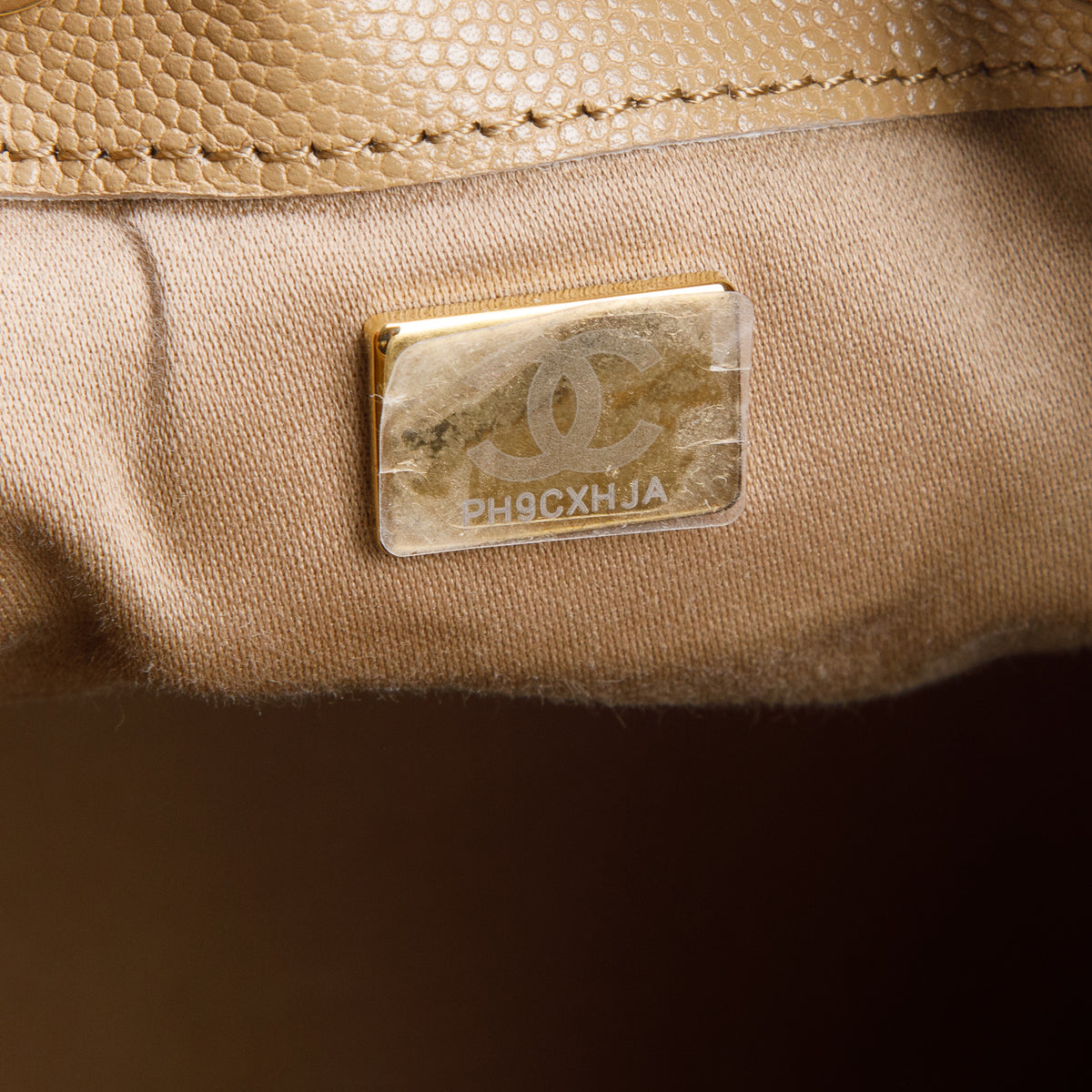 Chanel Brown Caviar Quilted Small Chanel 25 Handbag