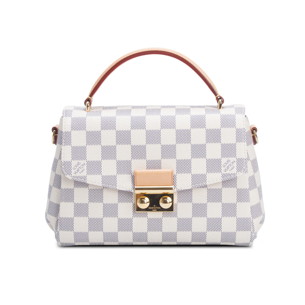 Louis Vuitton Damier Azur Croisette Bag w/ Strap