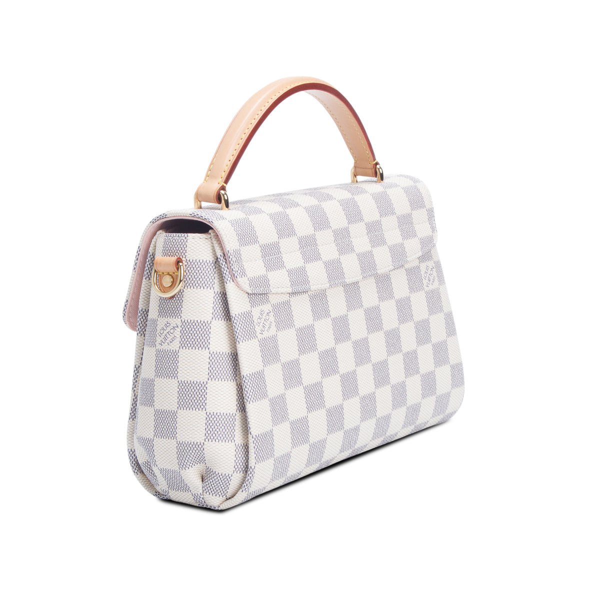 Louis Vuitton Damier Azur Croisette Bag w/ Strap