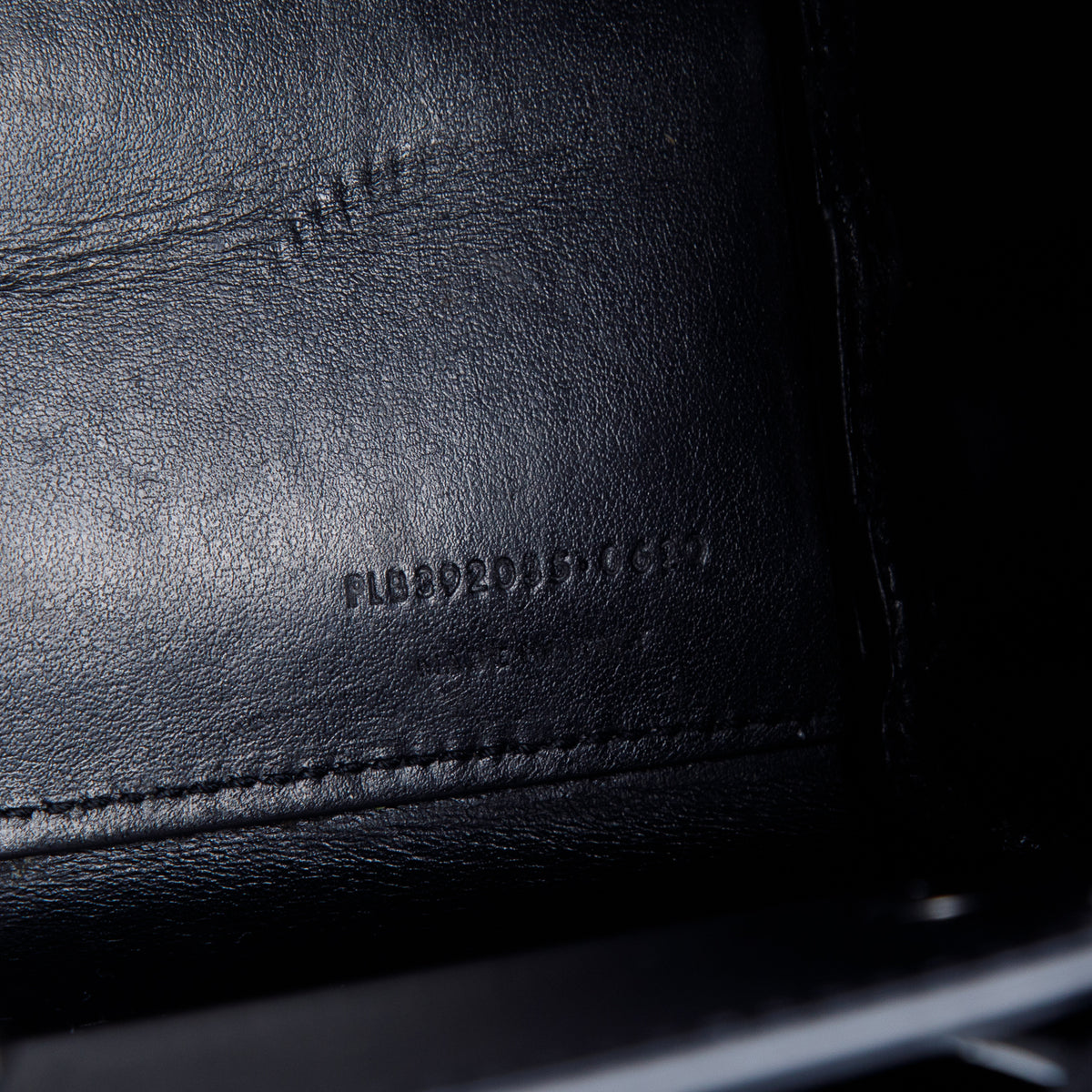 Saint Laurent 2020 Black Grained Calfskin Leather Nano Sac De Jour w/ Strap