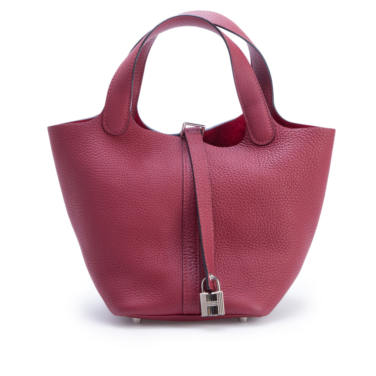 Hermes 2024 Rouge H Taurillon Clemence Picotin Lock 18