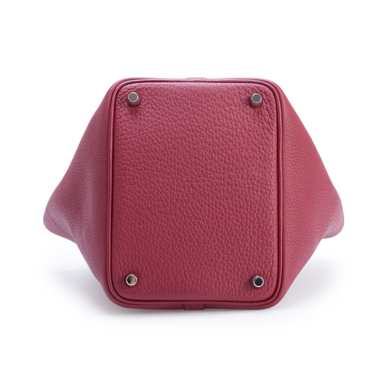 Hermes 2024 Rouge H Taurillon Clemence Picotin Lock 18
