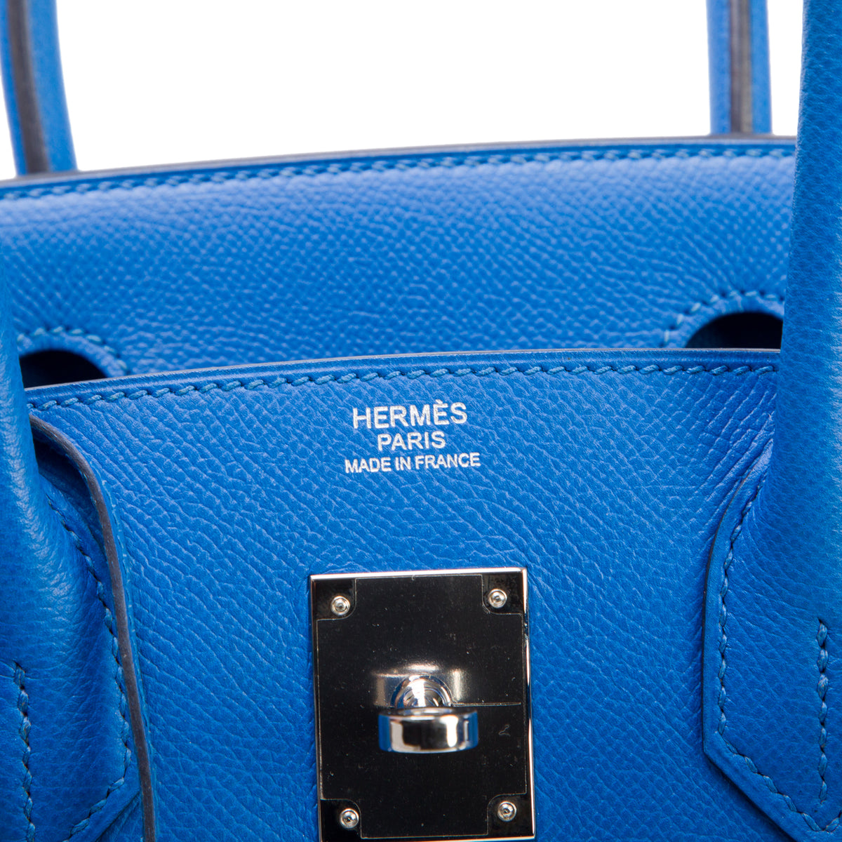 Hermes Bleu Veau Epsom Birkin 30