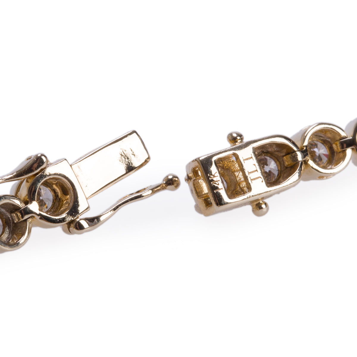 14k Yellow Gold 5.09 tcw. Diamond Tennis Bracelet