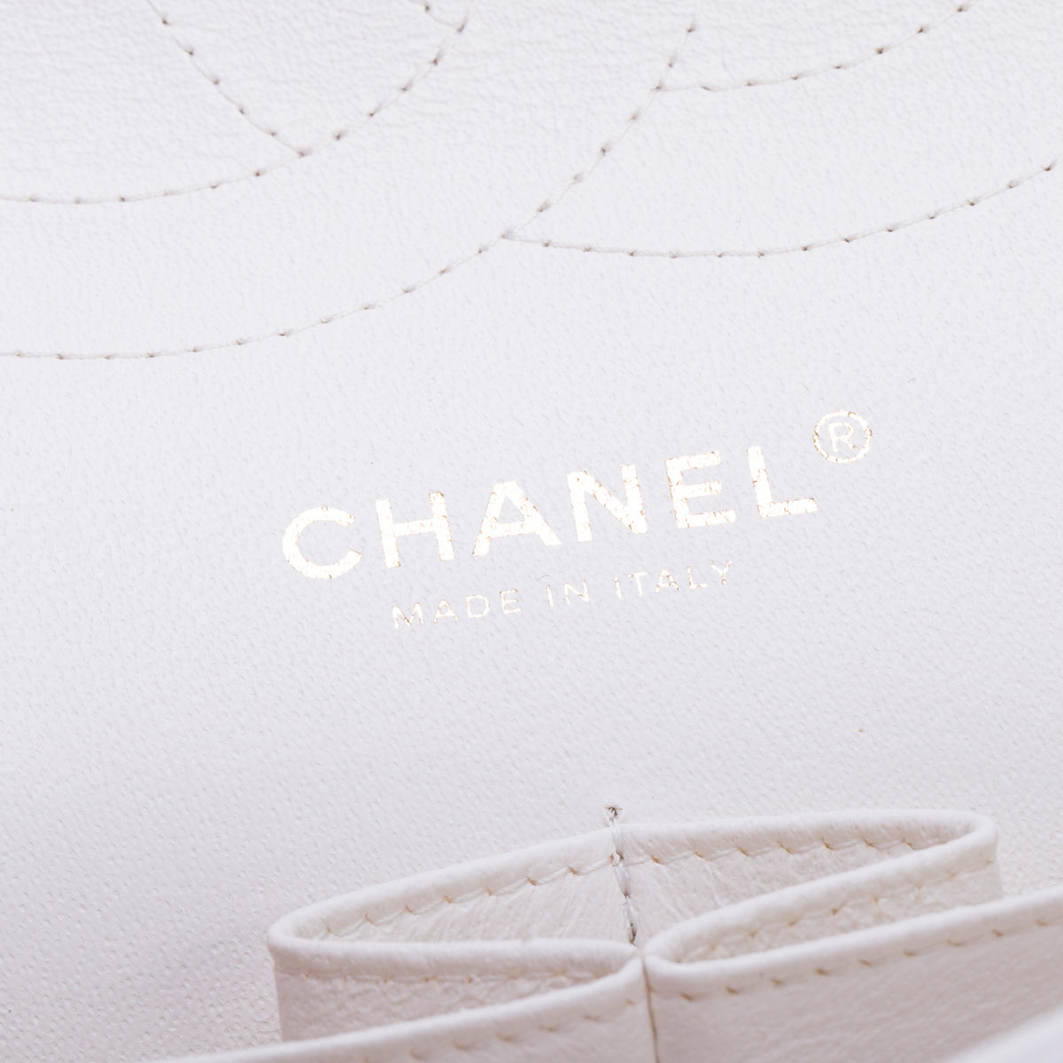 Chanel White Caviar Jumbo Classic Double Flap Bag