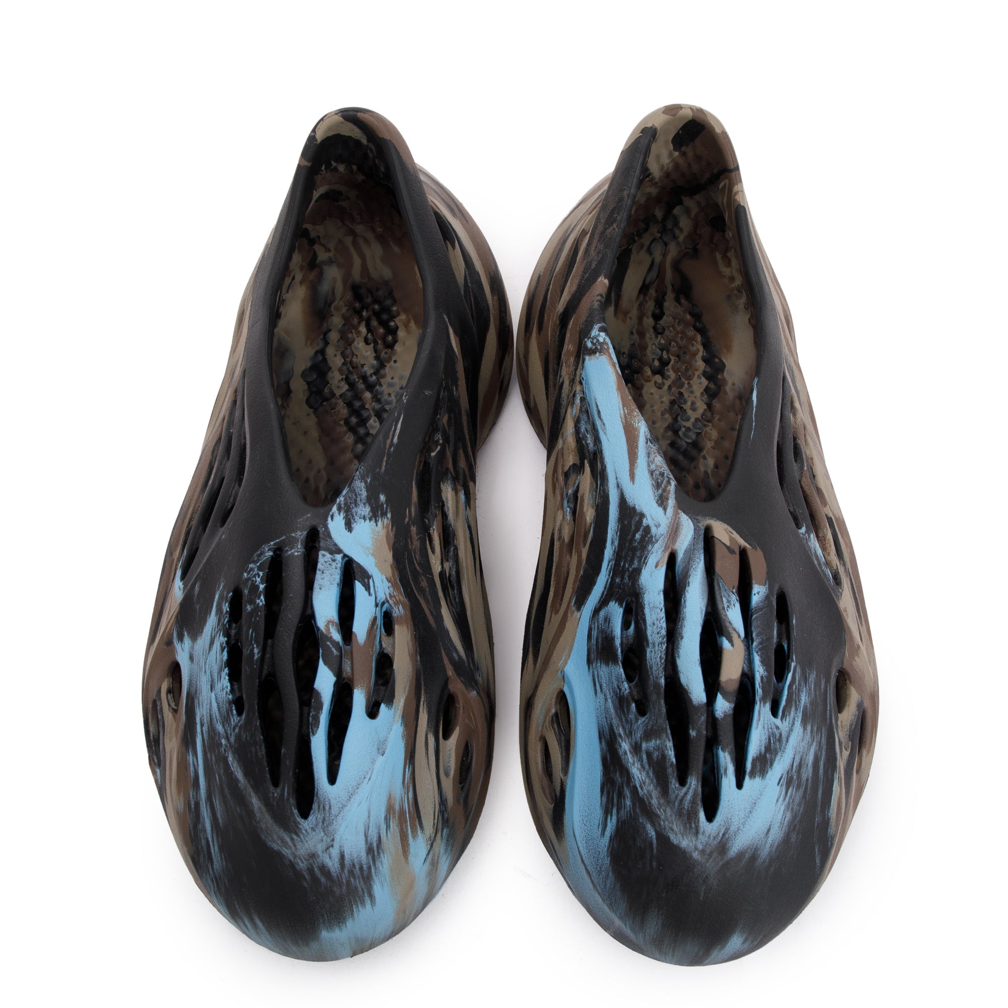 Adidas Yeezy MX Moon Grey Foam RNNR Slip On Sneakers, Size 10