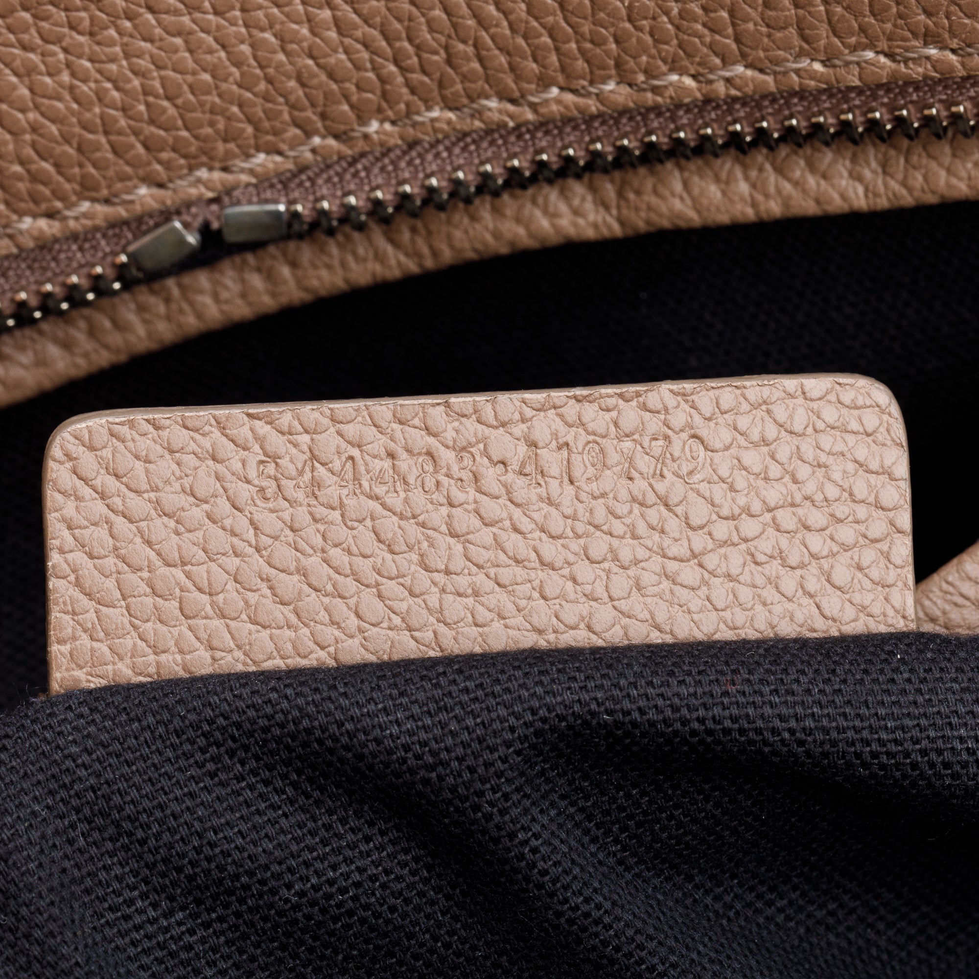 Alexander McQueen Beige Leather Skull Top Handle Tote