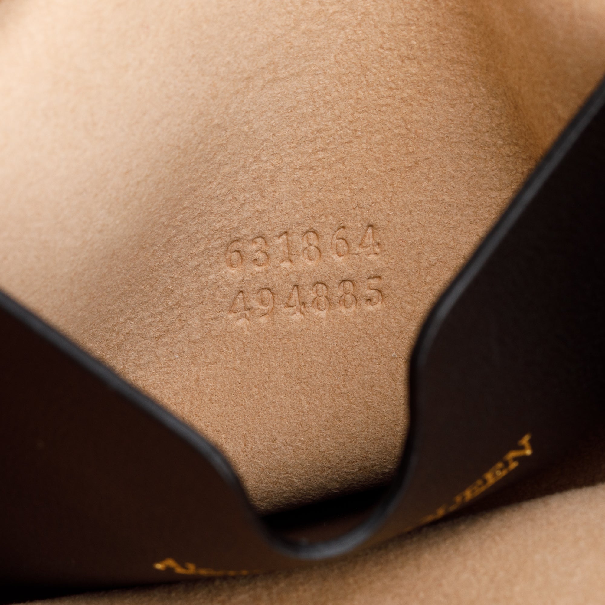 Alexander McQueen Orange Suede Skull Four Ring Soft Clutch