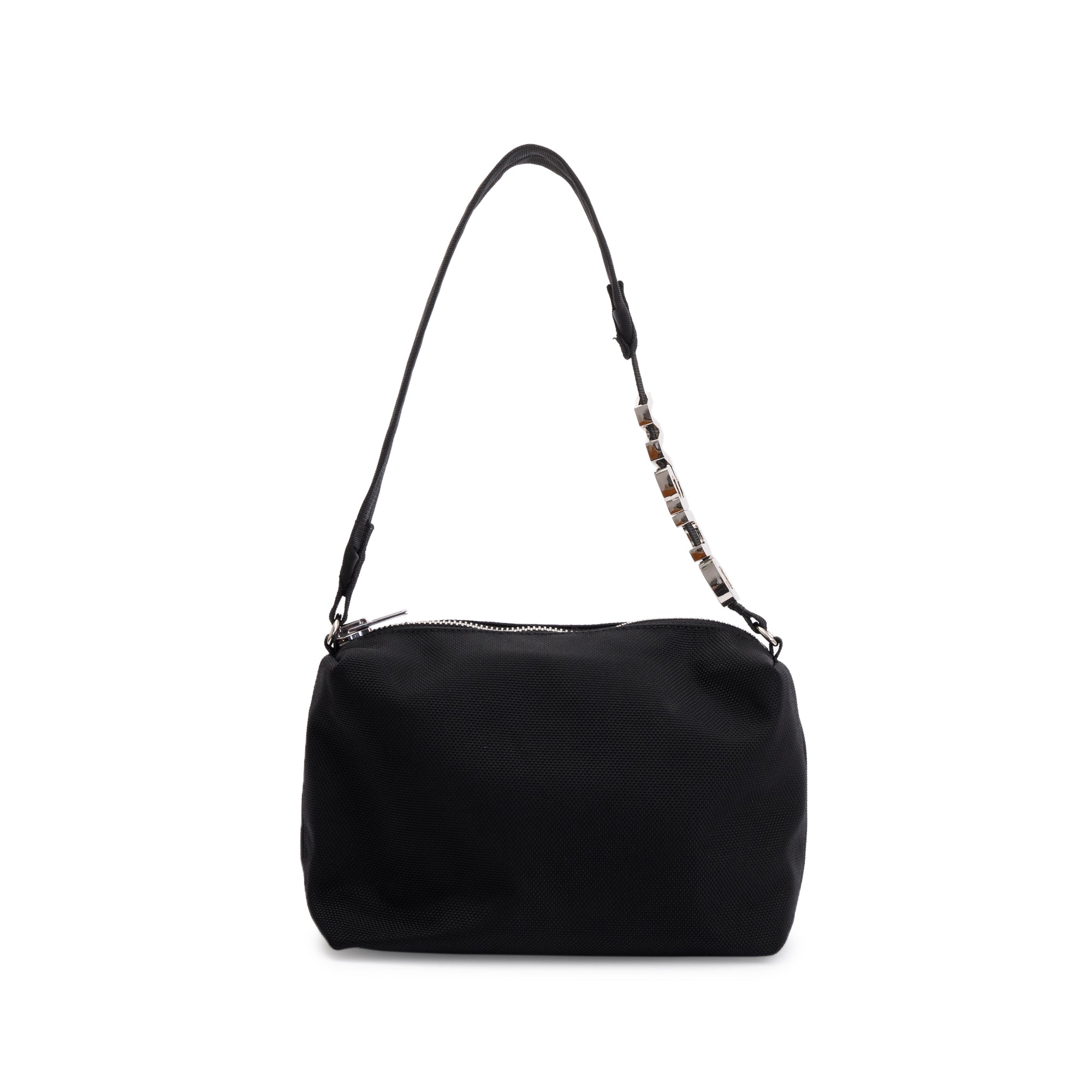 Alexander Wang Black Nylon Heiress Shoulder Bag