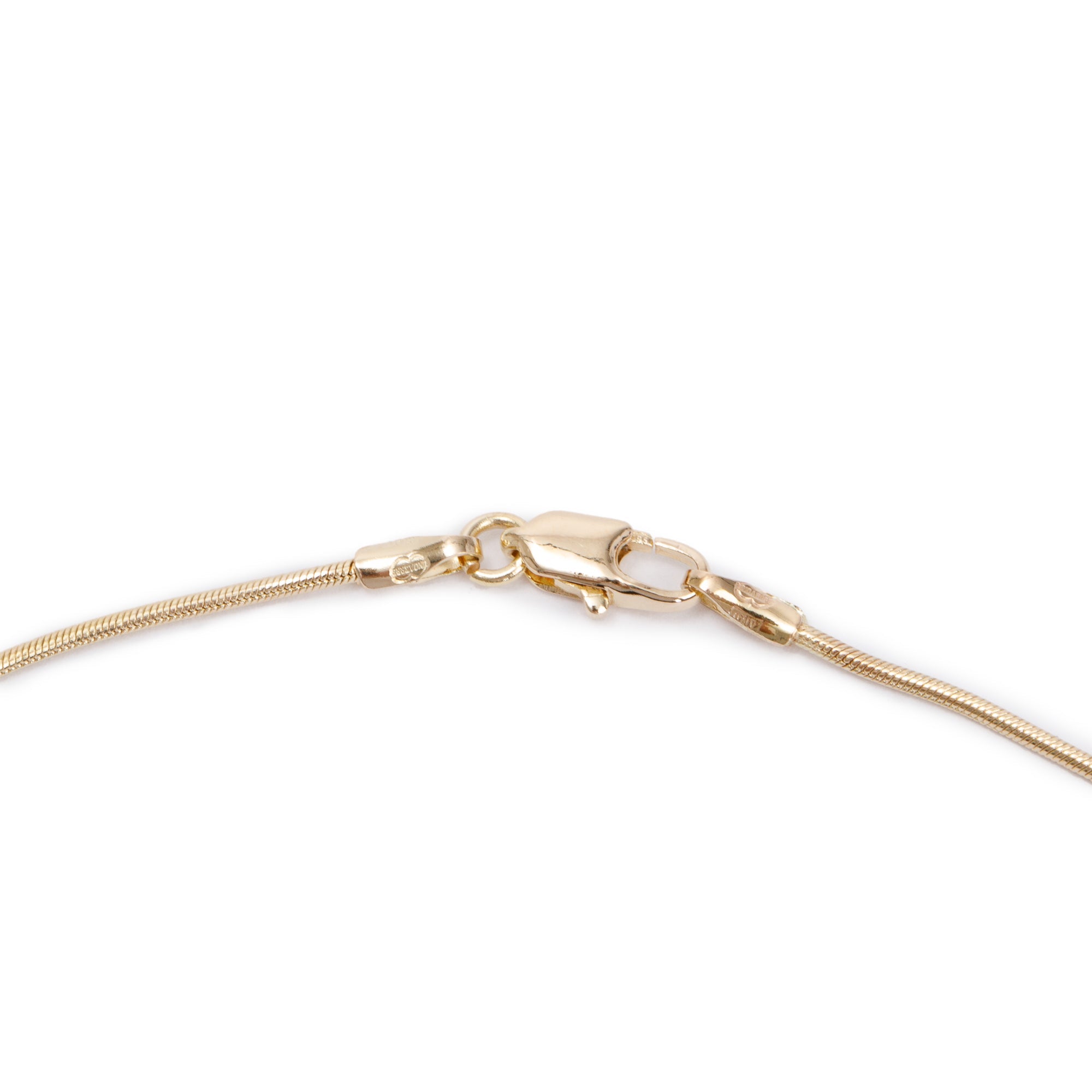 Antique 14k Yellow Gold Three Stone Diamond Drop Pendant Necklace