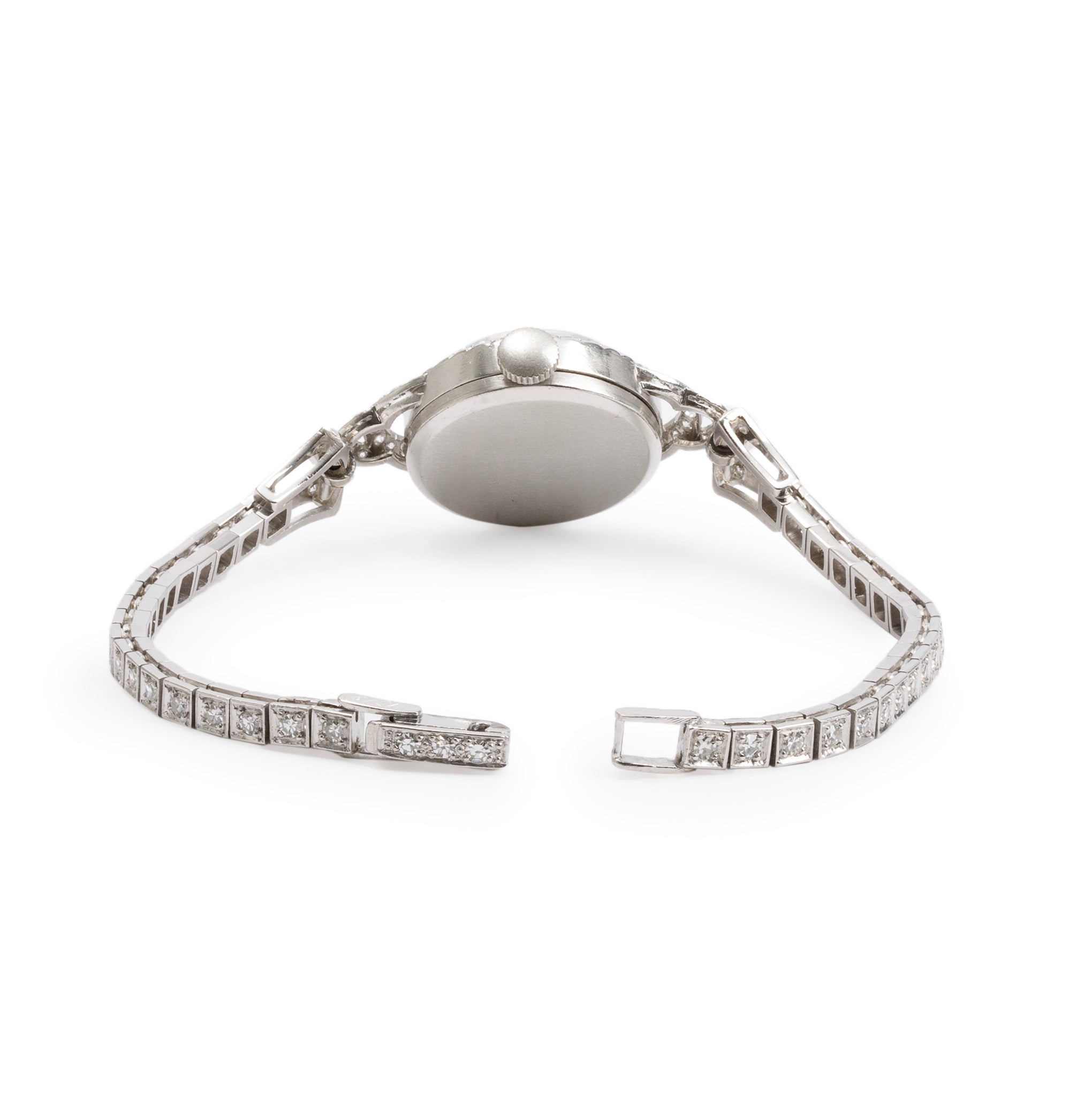 Antique Birks Platinum & Diamond Watch