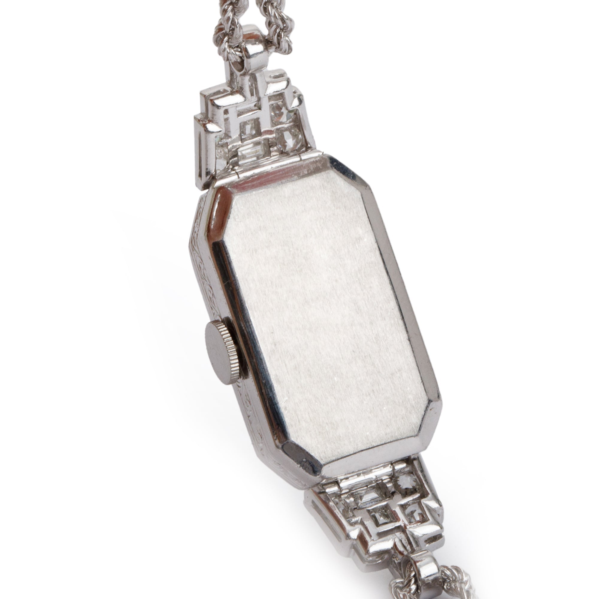 Antique Platinum & Diamond Watch