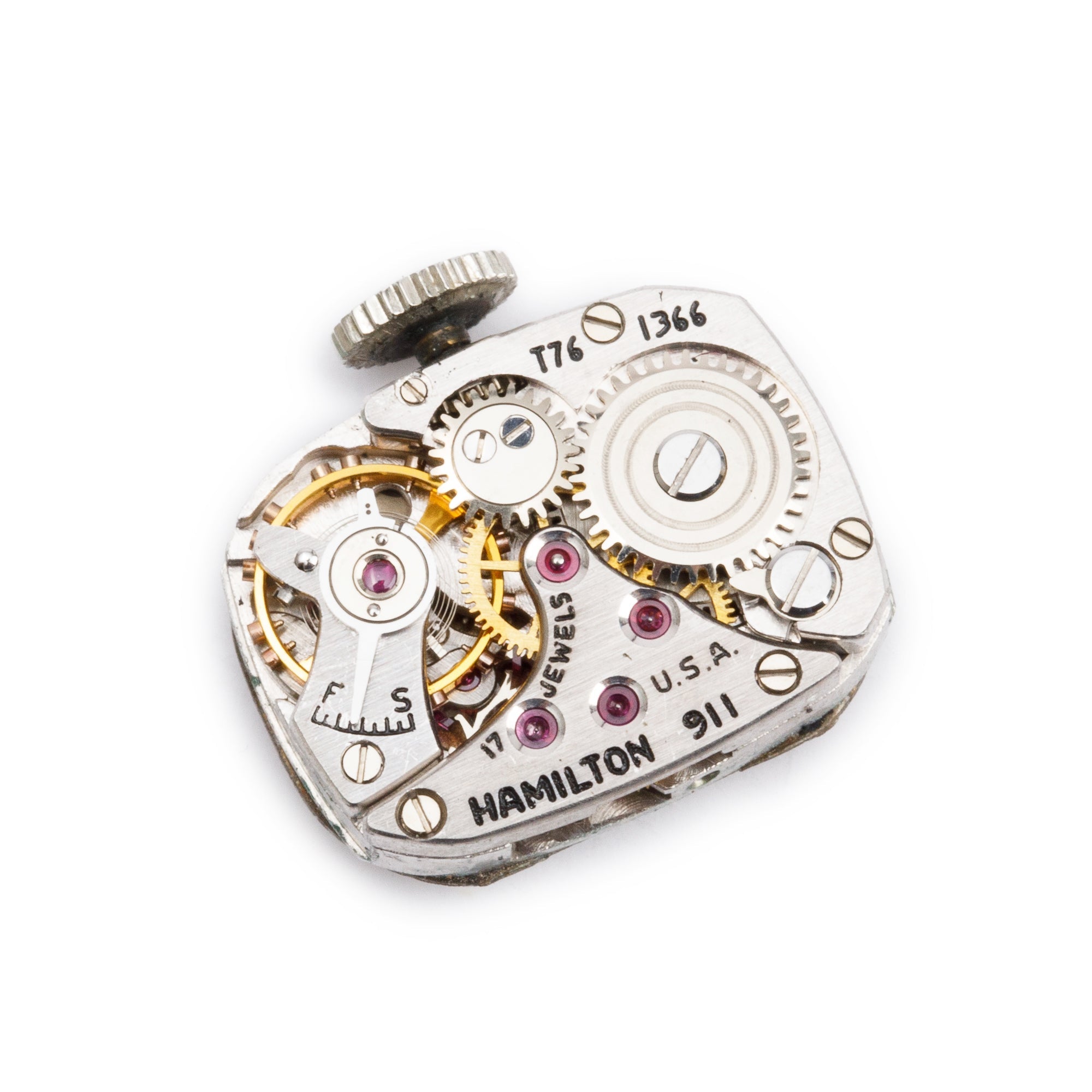 Antique Platinum & Diamond Watch