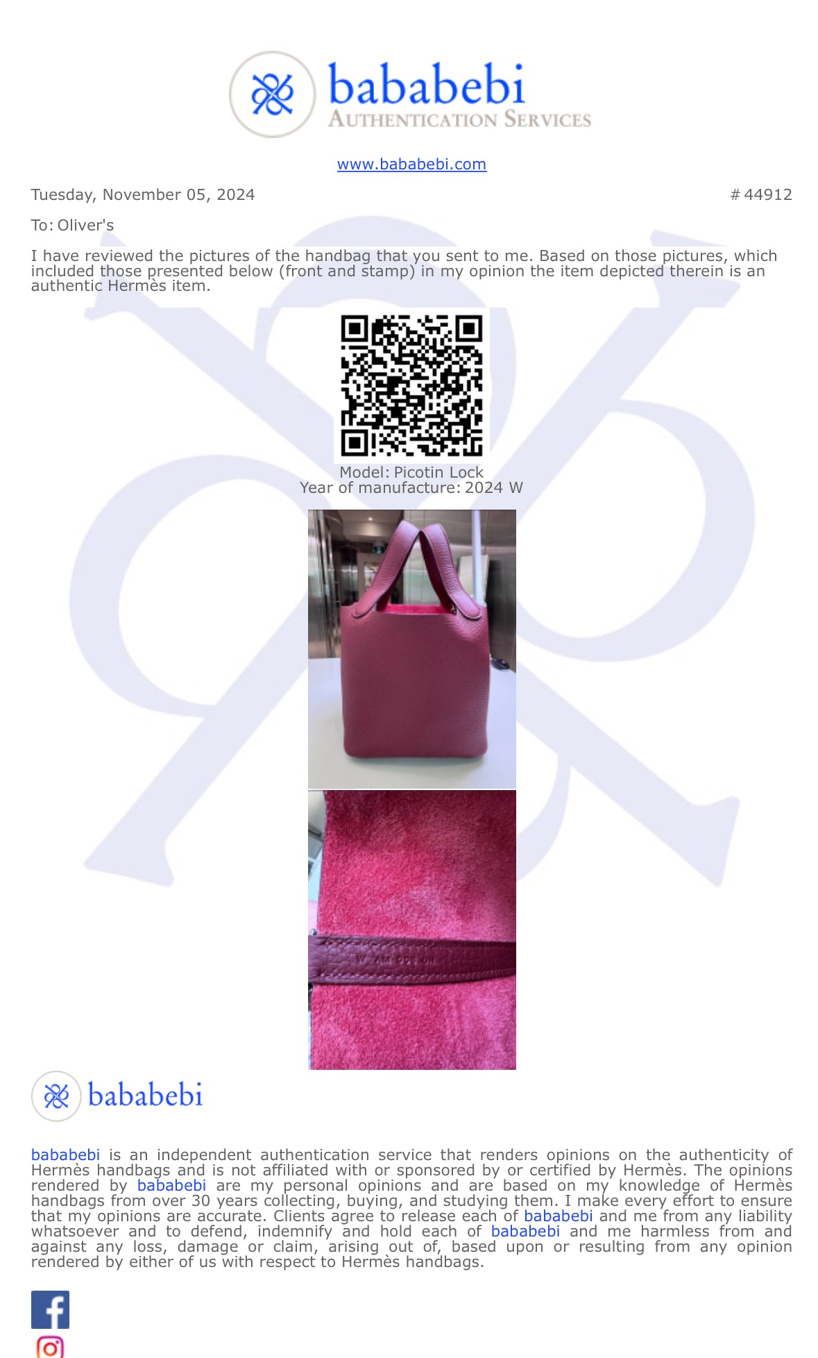 Hermes 2024 Rouge H Taurillon Clemence Picotin Lock 18 w/ Box & Receipt