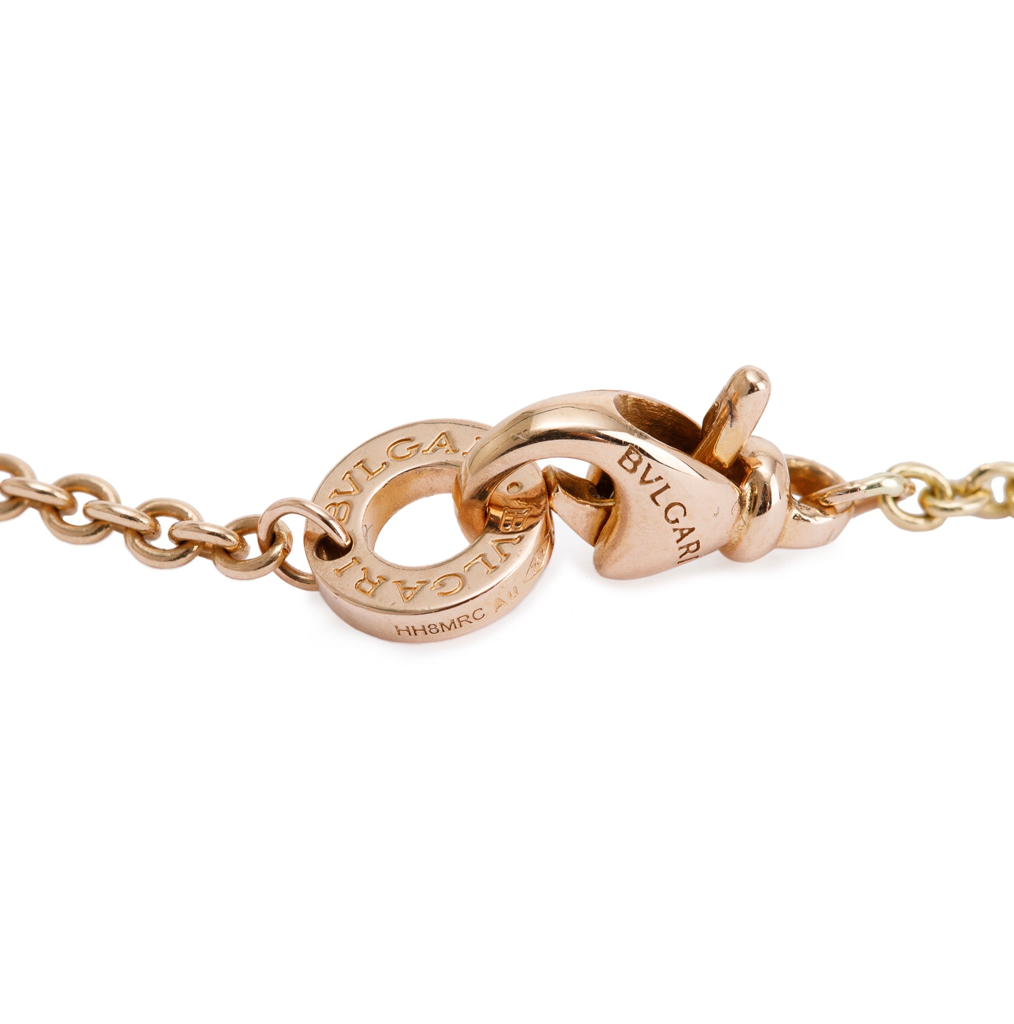BVLGARI 18k Rose Gold B.Zero1 Bracelet