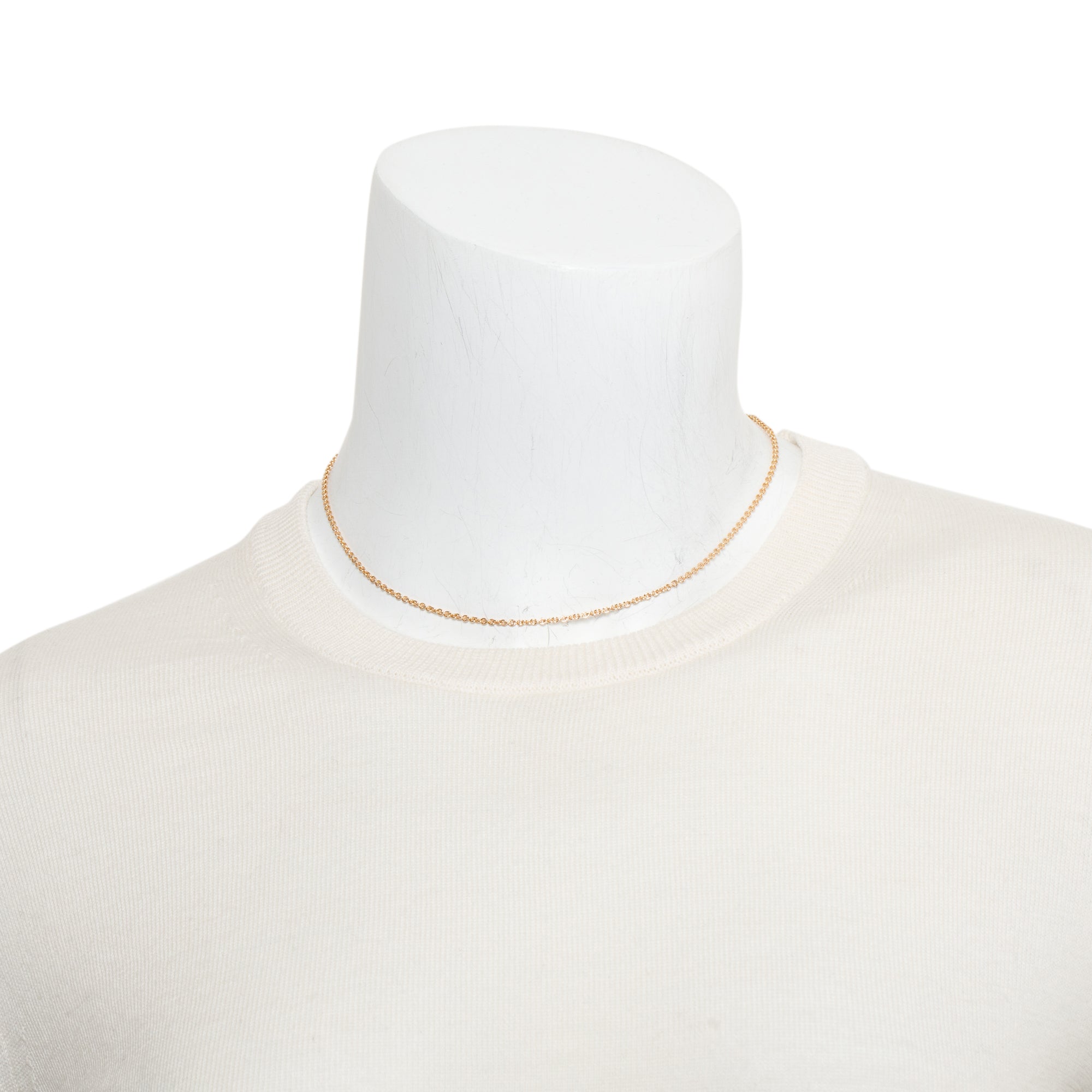 BVLGARI 18k Rose Gold Chain Necklace