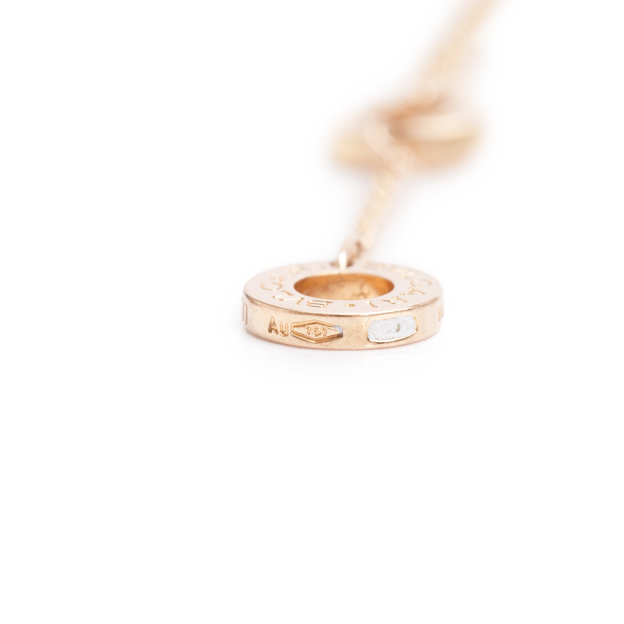 BVLGARI 18k Rose Gold Pave Diamond Diva's Dream Bracelet w/ Box & Certificate