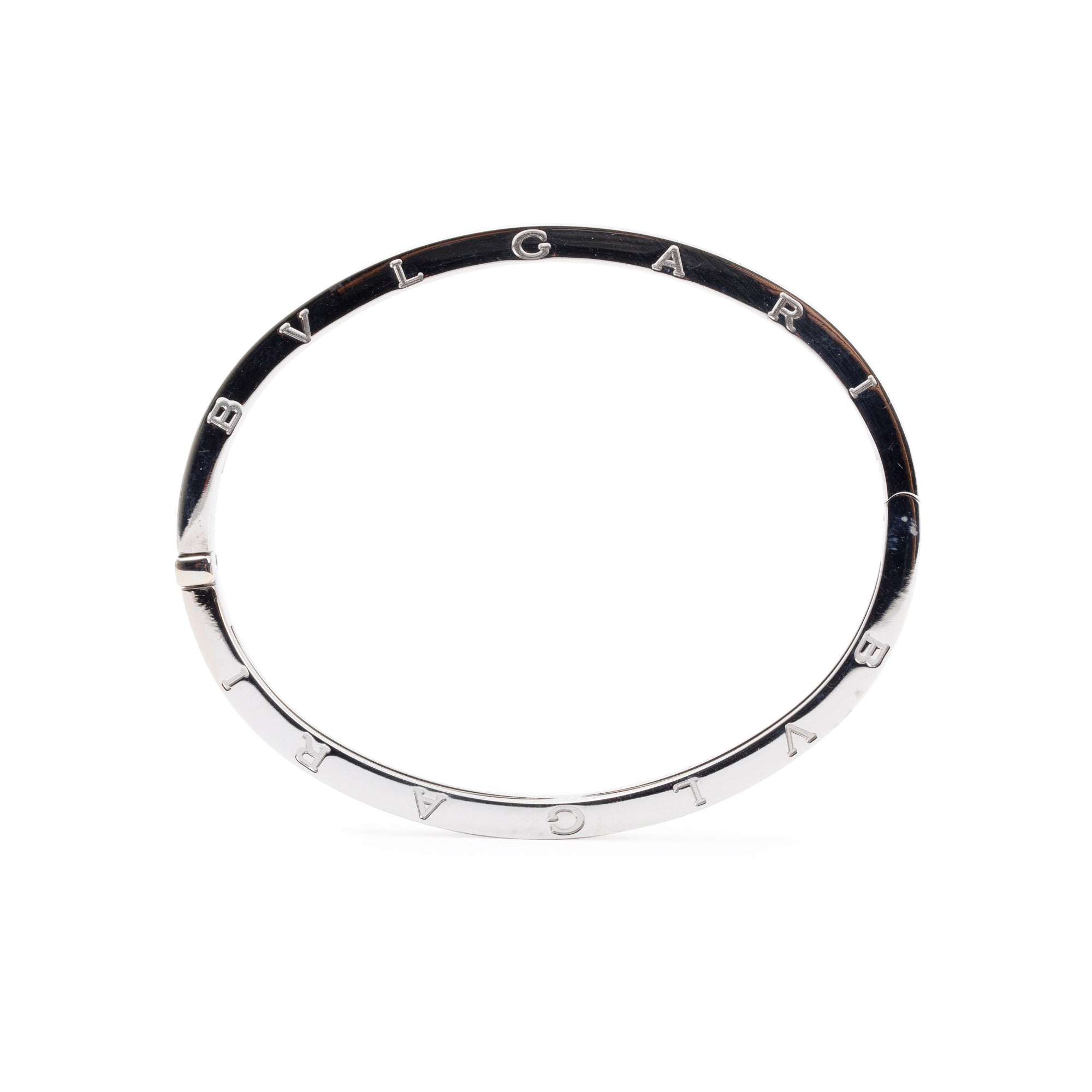 BVLGARI 18k White Gold B.Zero1 Bracelet w/ Box