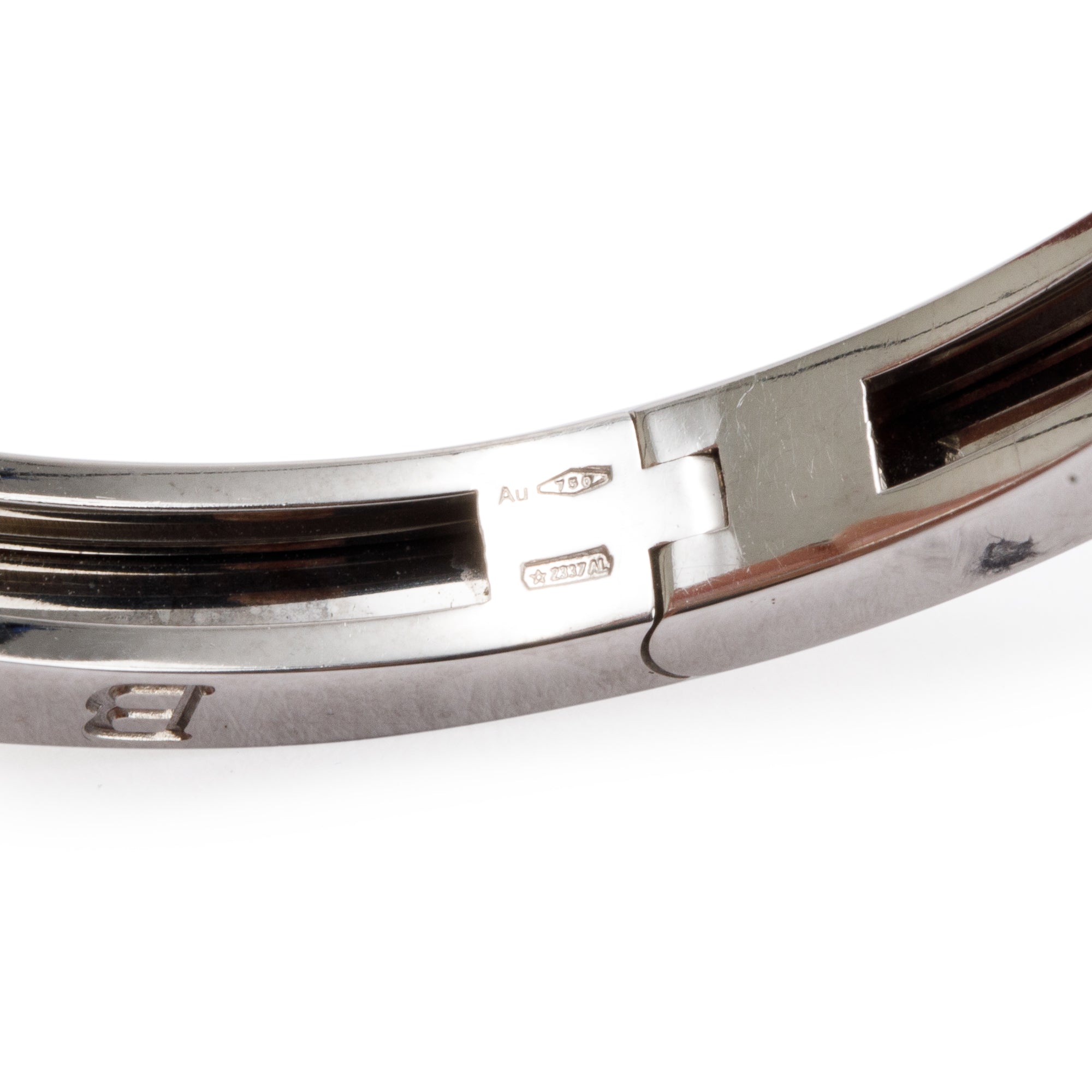 BVLGARI 18k White Gold B.Zero1 Bracelet w/ Box